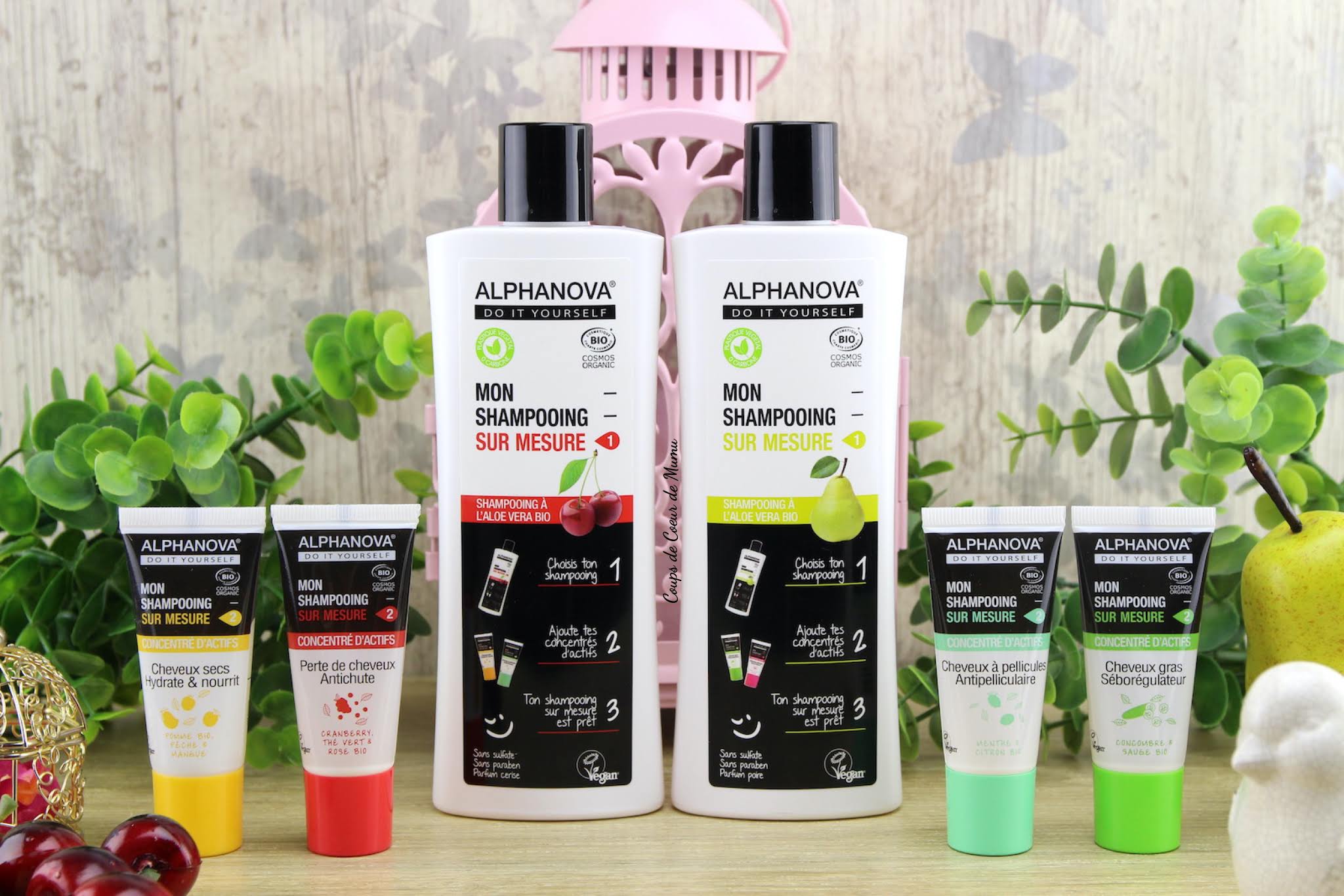 Avec Alphanova, il est maintenant très facile et rapide de créer son Shampooing Bio sur Mesure !