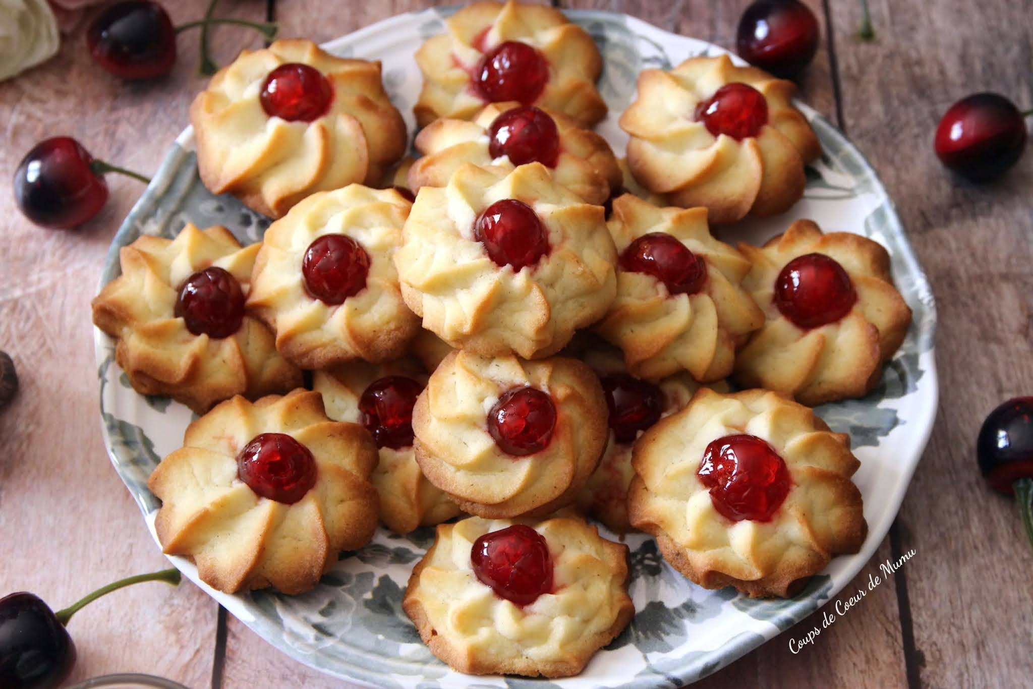 Biscuits à la cerise confite - Recettes - Anform