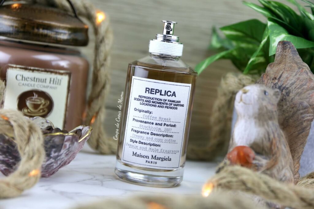Découvrez mon avis détaillé sur Coffee Break de la collection Replica de Maison Margiela, un parfum idéal pour l'automne/hiver.