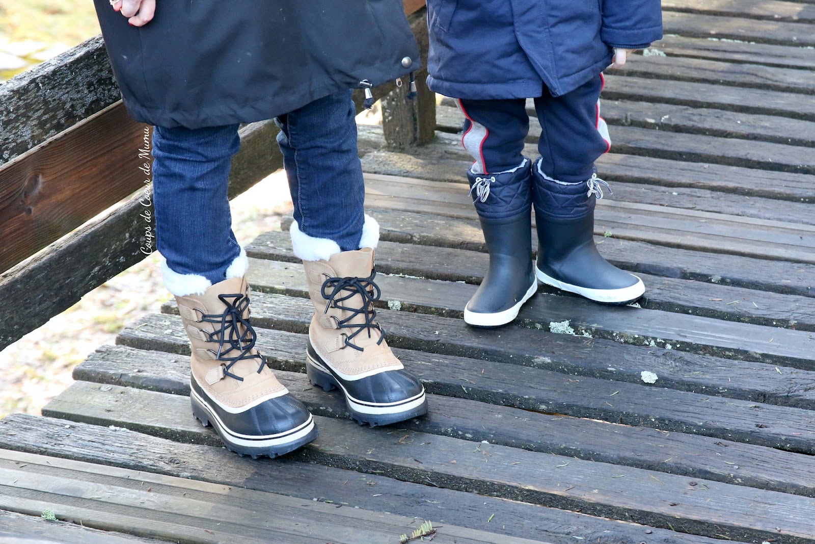 Bottes de pluie cœurs fille