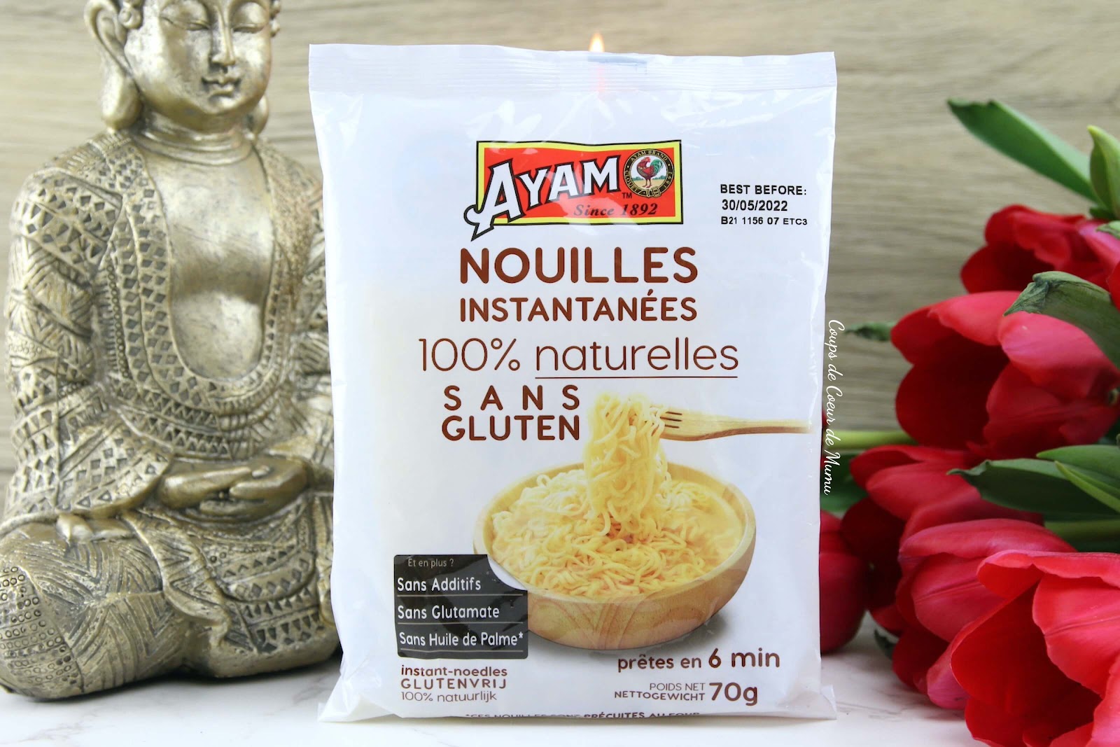 AYAM Nouilles Instantanées, 100% Naturelles