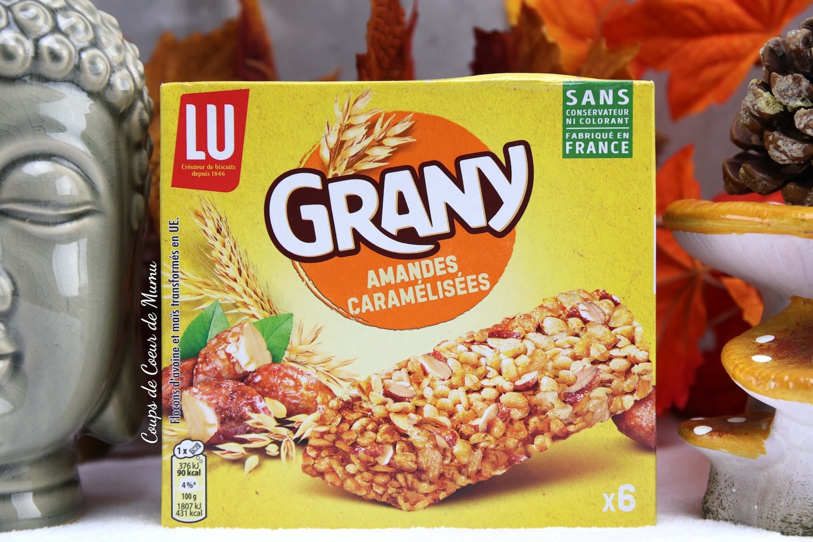 Barres Amandes Caramélisées Grany LU