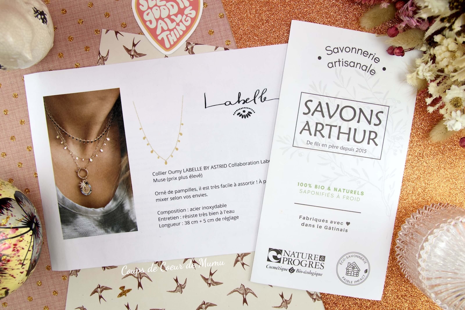 avis labelle paris savons arthur la muse box