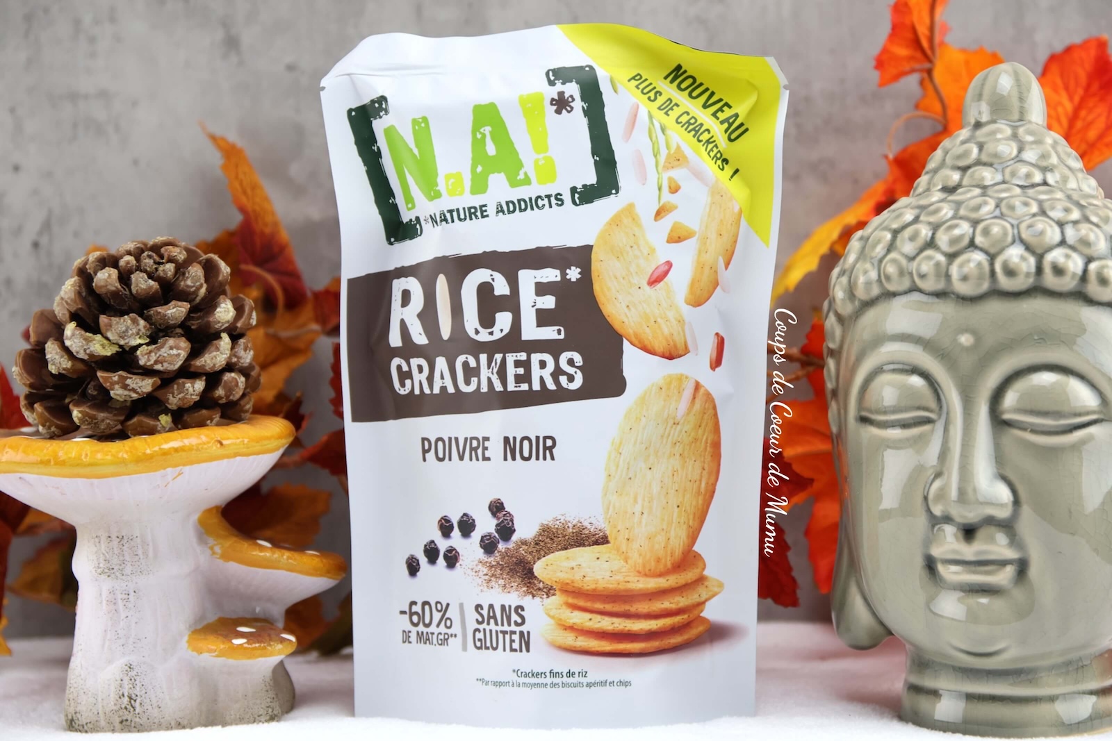 avis rice crackers poivre nature addicts degusta box coups de coeur de mumu