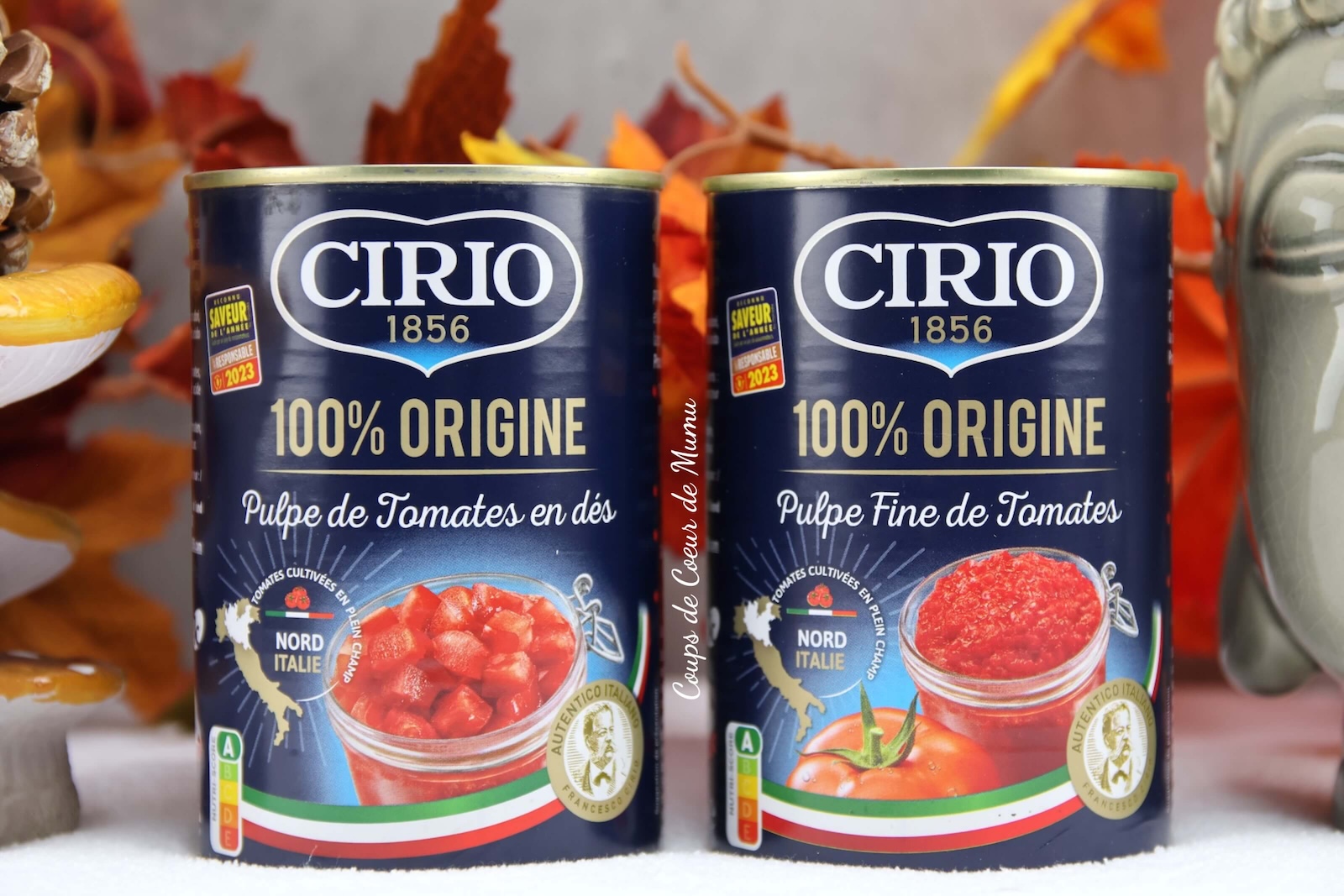 Pulpe en Dés et Pulpe Fine de Tomates Cirio