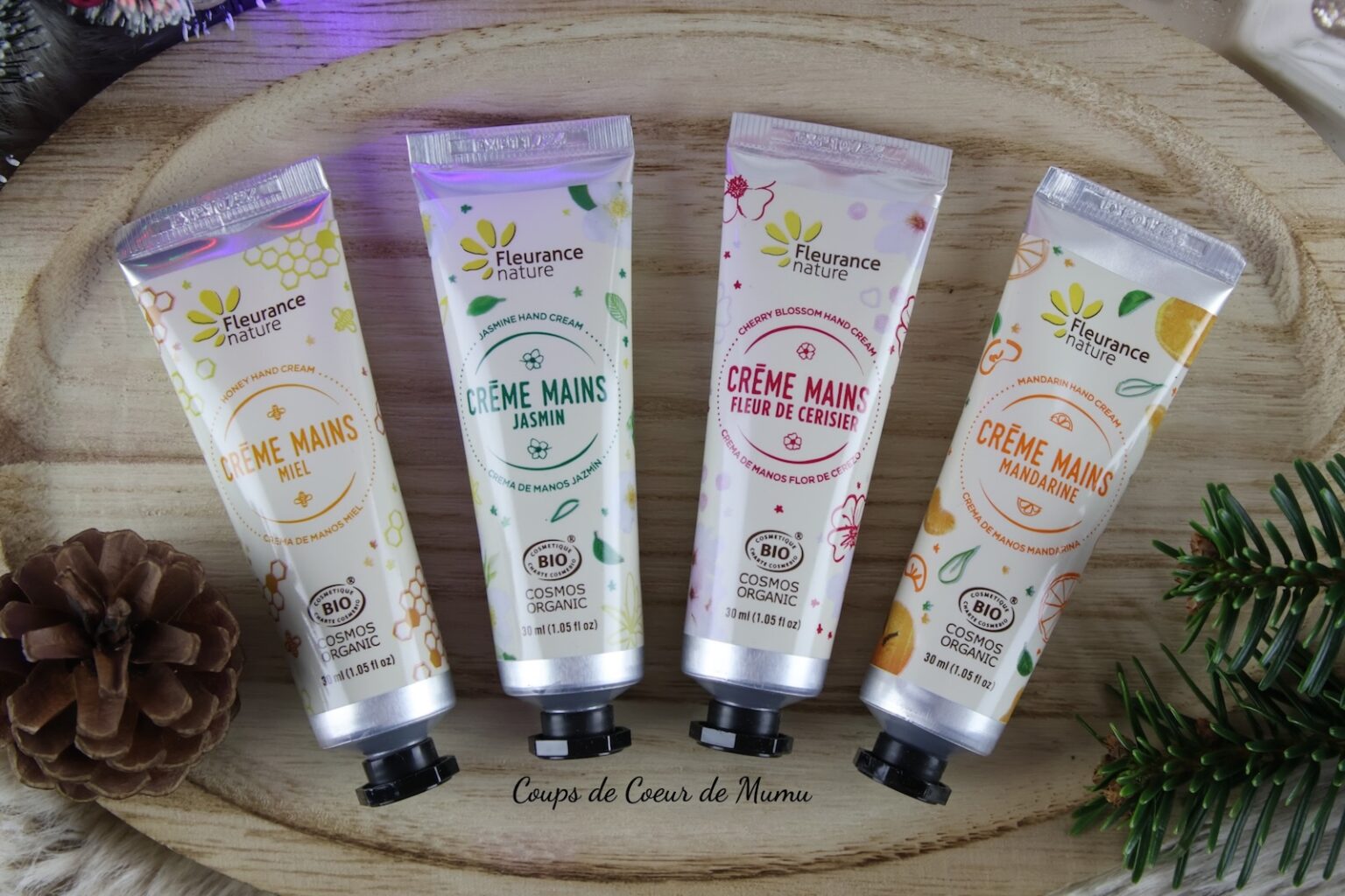 Lot De 3 Crèmes Pour Les Mains Bio - Parfums Lavande, Rose & Jasmin - Fleurance Nature - Neuf