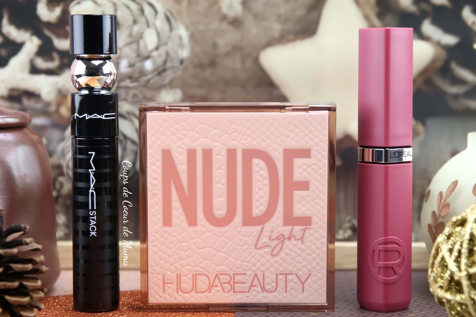 Maquillage fête Notino avec Huda Beauty, MAC et L'Oréal Paris