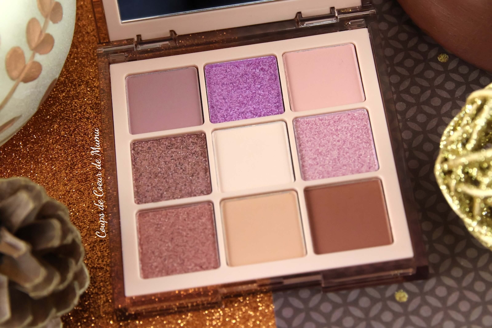 Avis palette obsessions Huda Beauty Coups de Coeur de Mumu