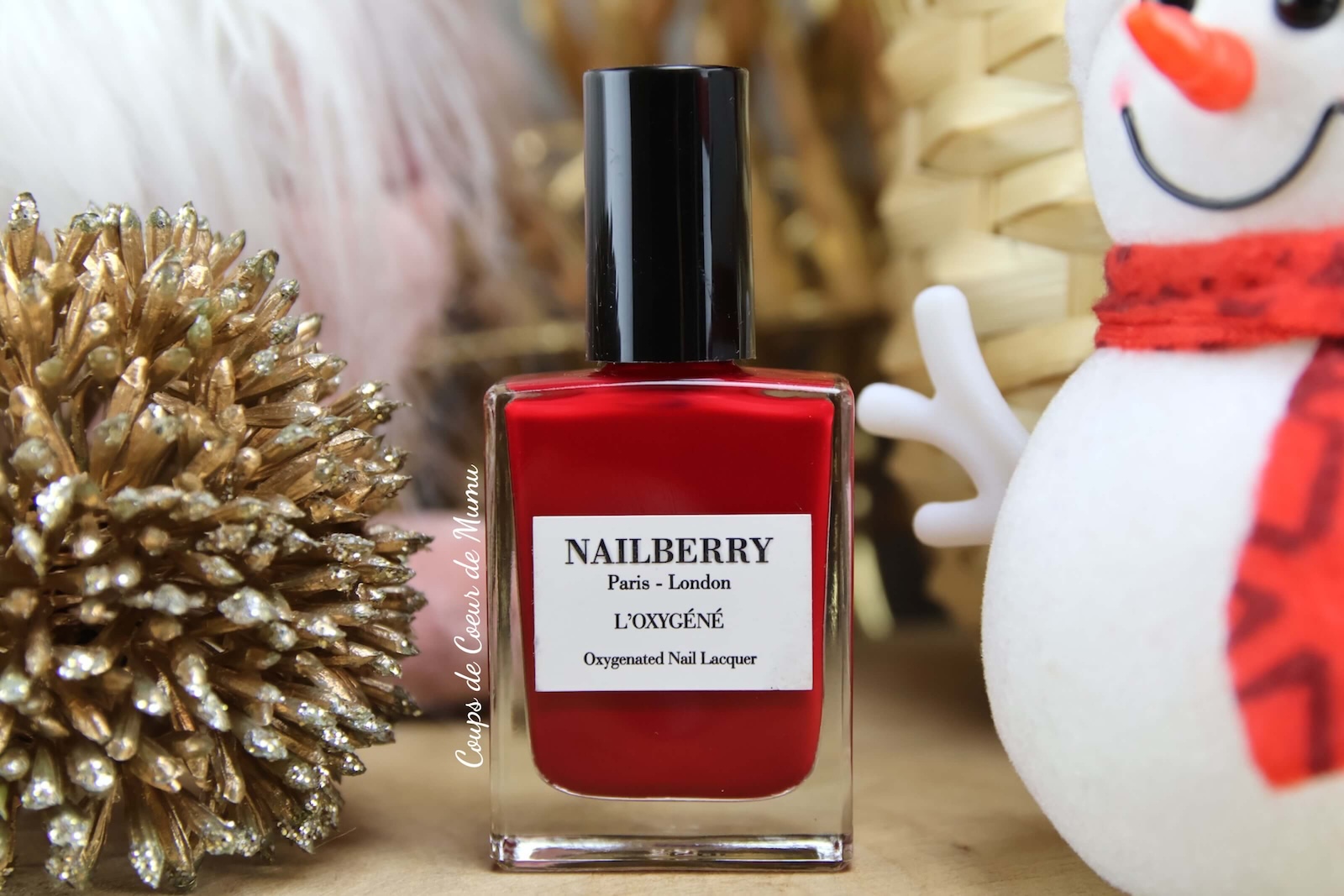 Vernis à Ongles Rouge L'Oxygéné Nailberry