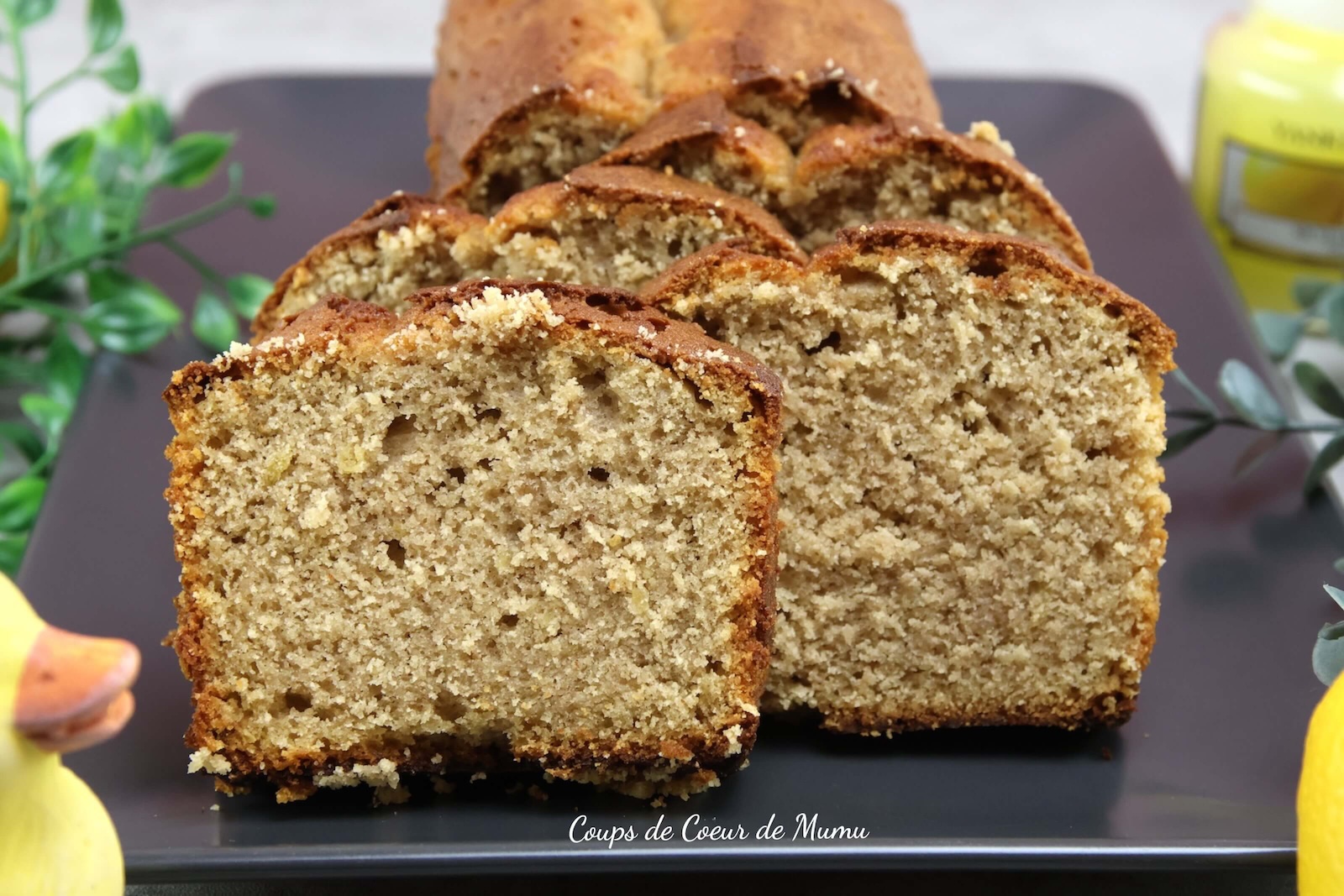 Recette cake au citron farine châtaigne