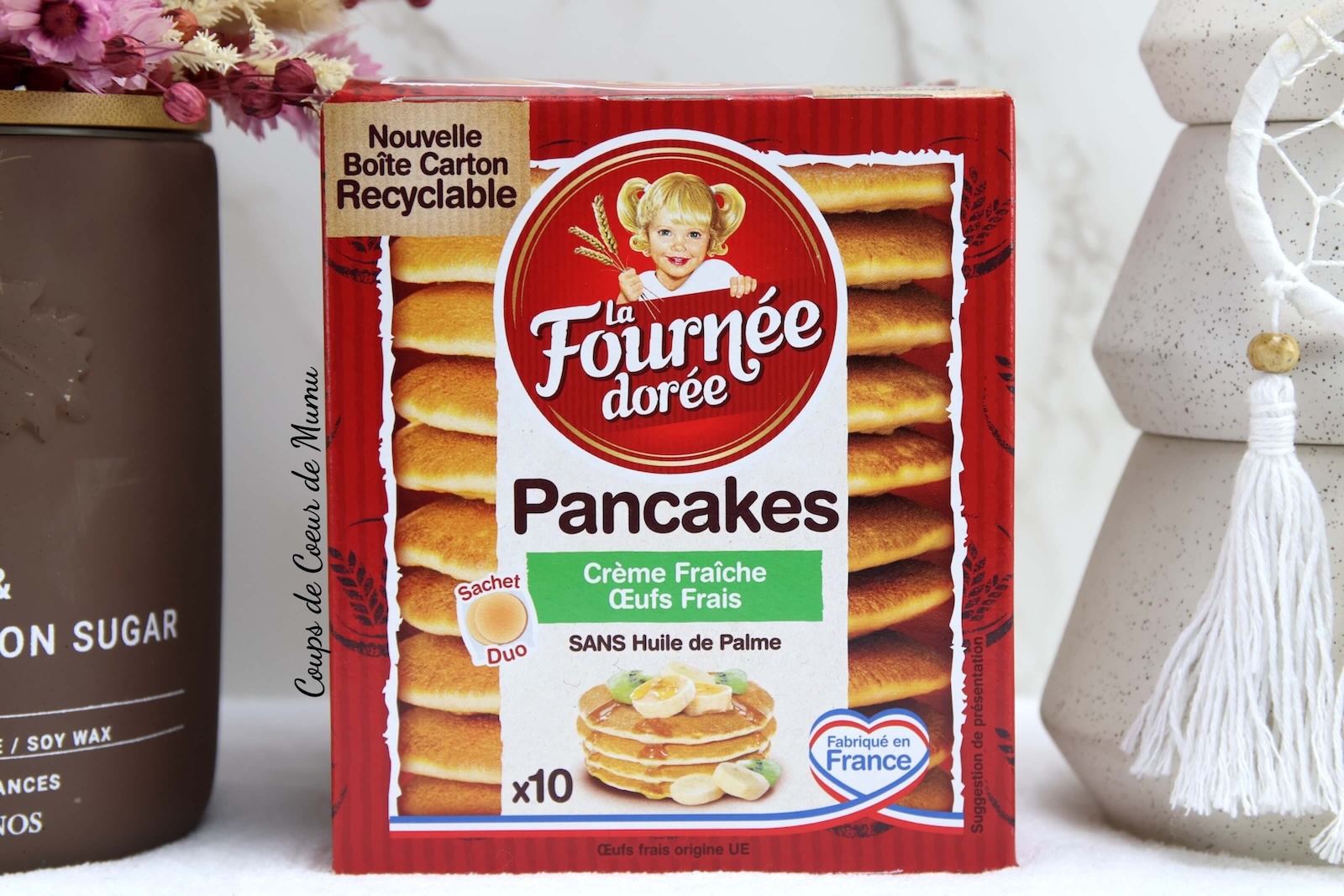 Avis Pancakes Crème Fraîche La Fournée Dorée