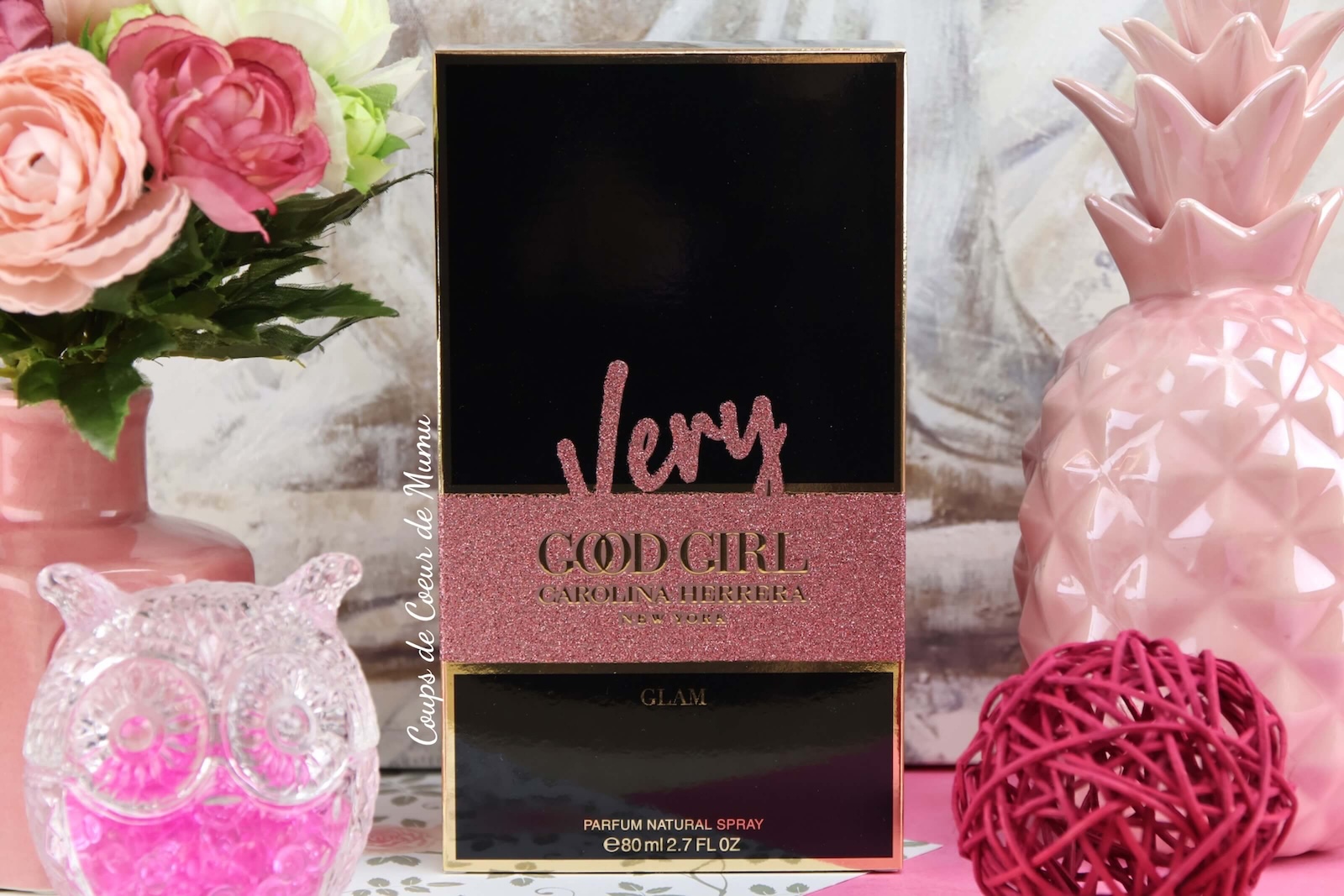 avis parfum femme cerise very good girl glam Carolina Herrera