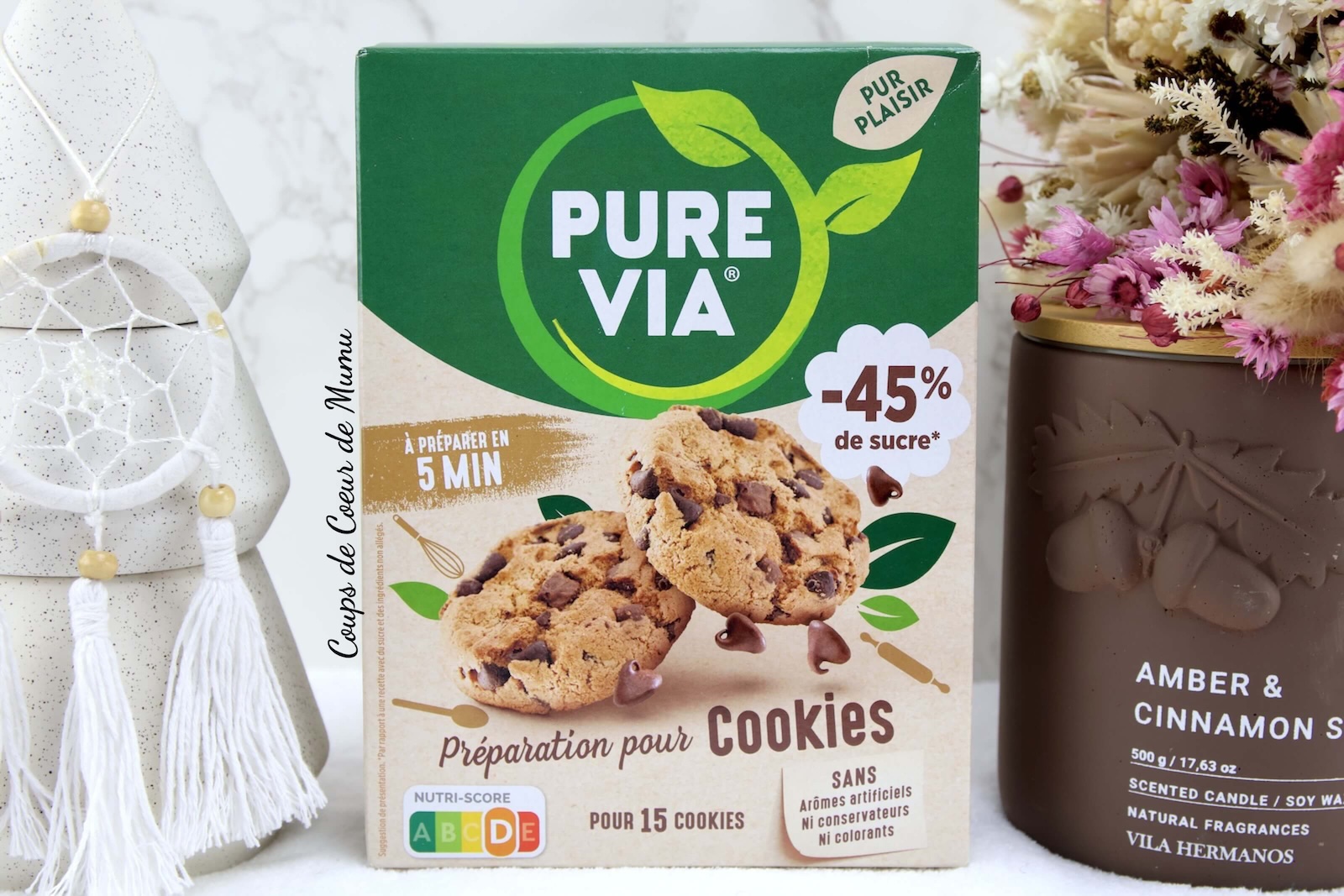 Avis Préparation pour Cookies Pure Via