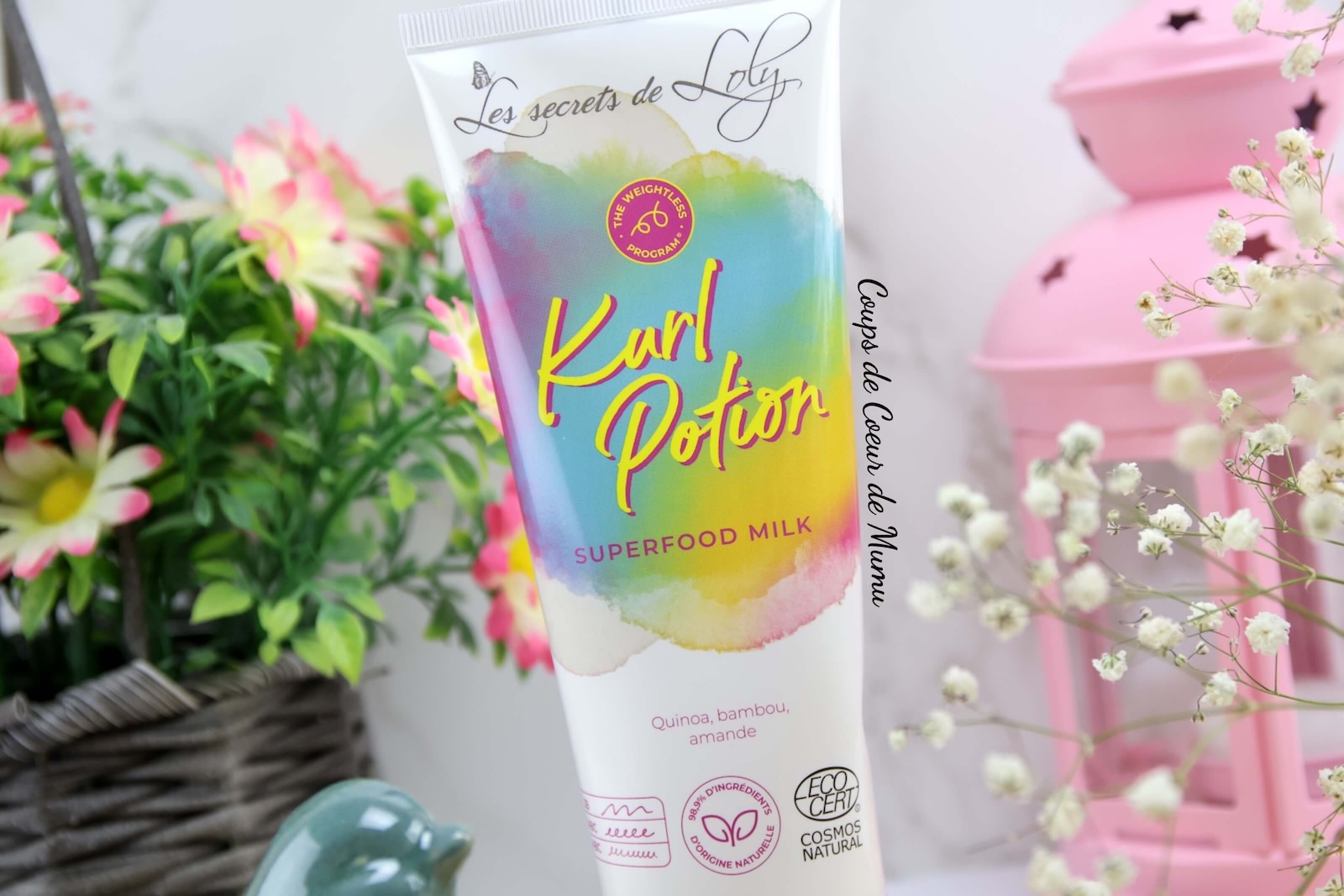 Lait Crème Coiffant Kurl Potion Les Secrets de Loly