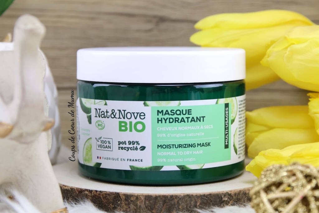 Masque Hydratant Cheveux Nat & Nove Bio