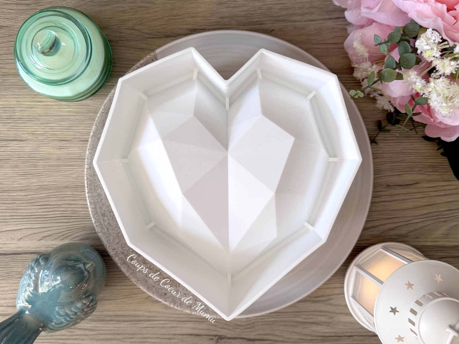 Moule Coeur Diamant ScrapCooking