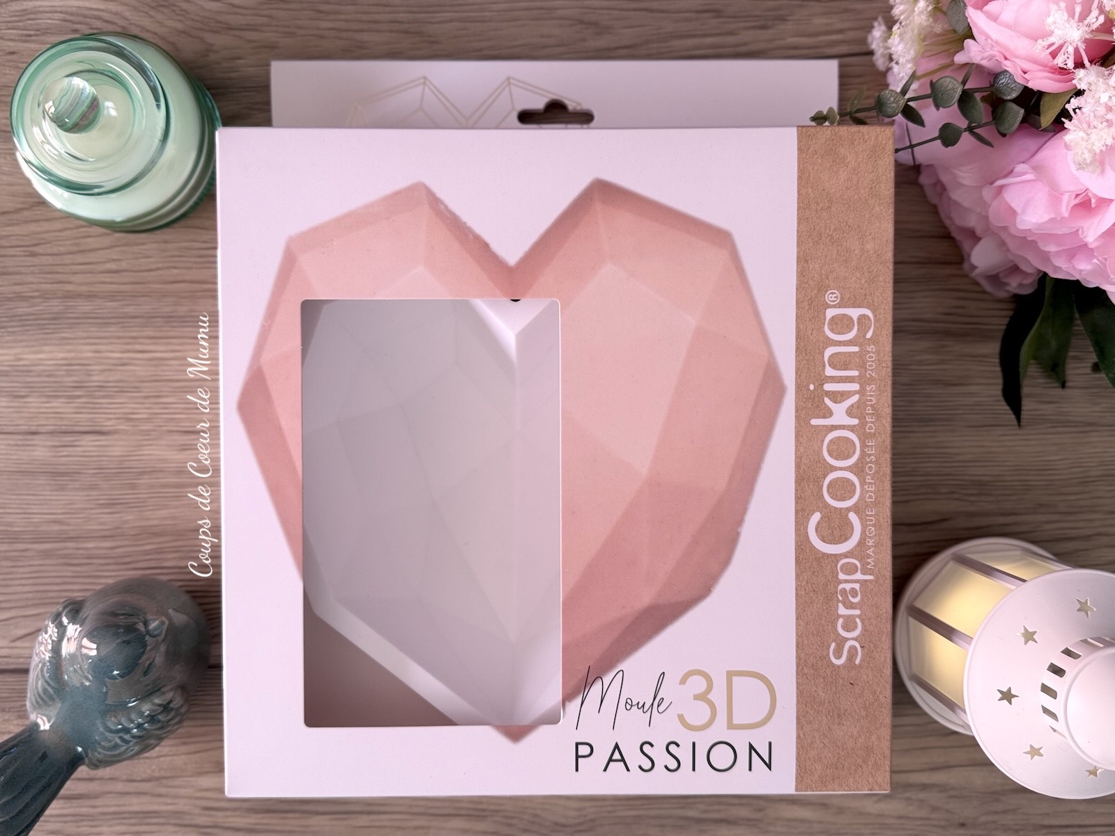 Moule Coeur Diamant ScrapCooking