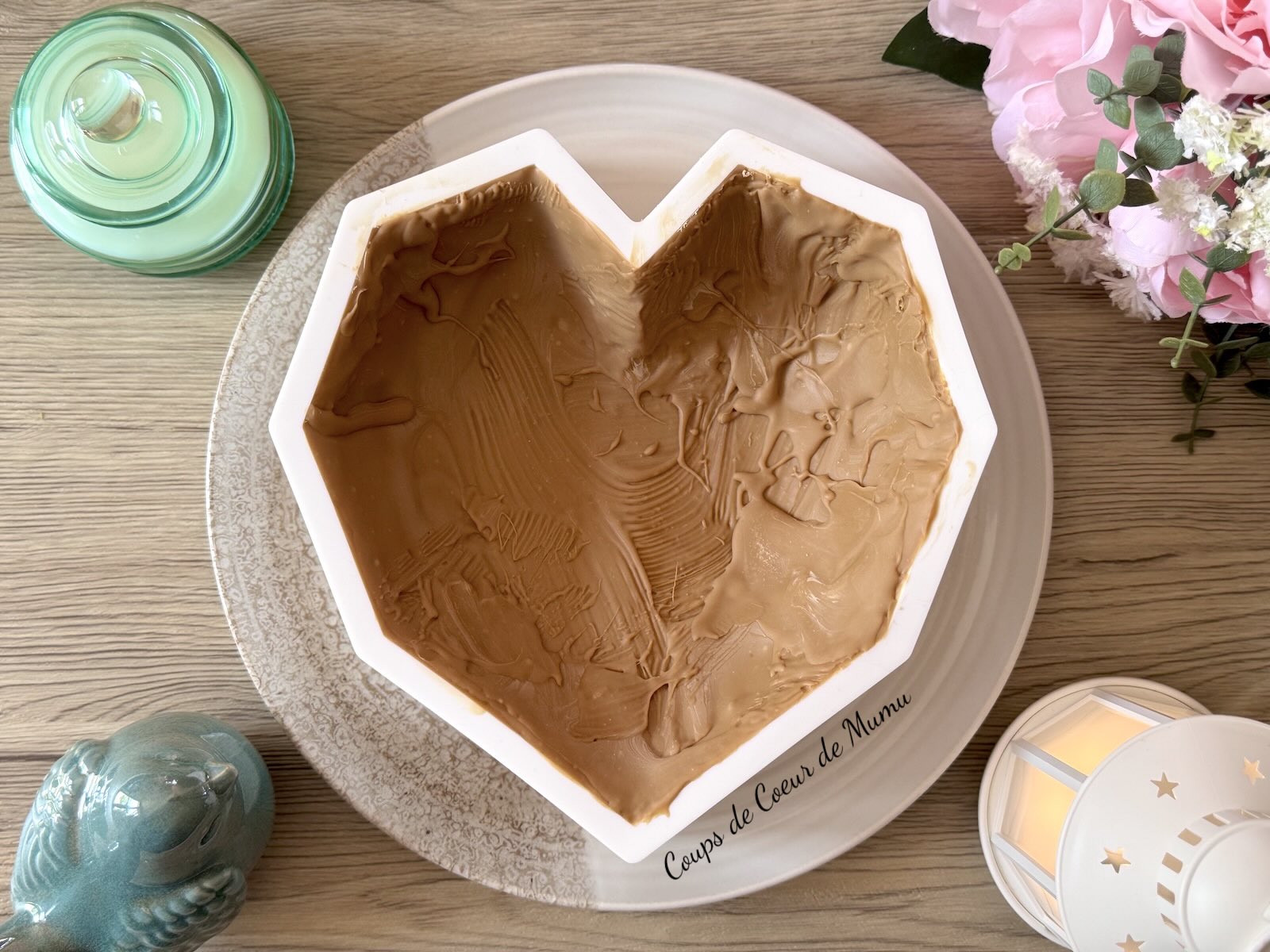 coque chocolat moule coeur silicone Scrapcooking