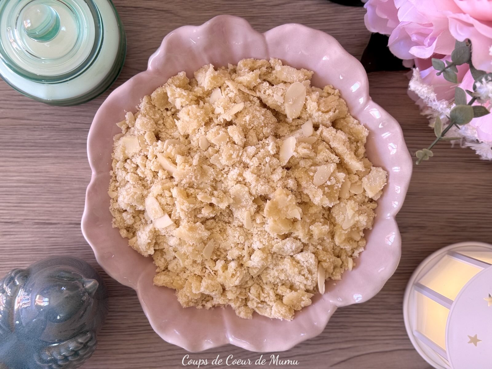 Streusel amandes