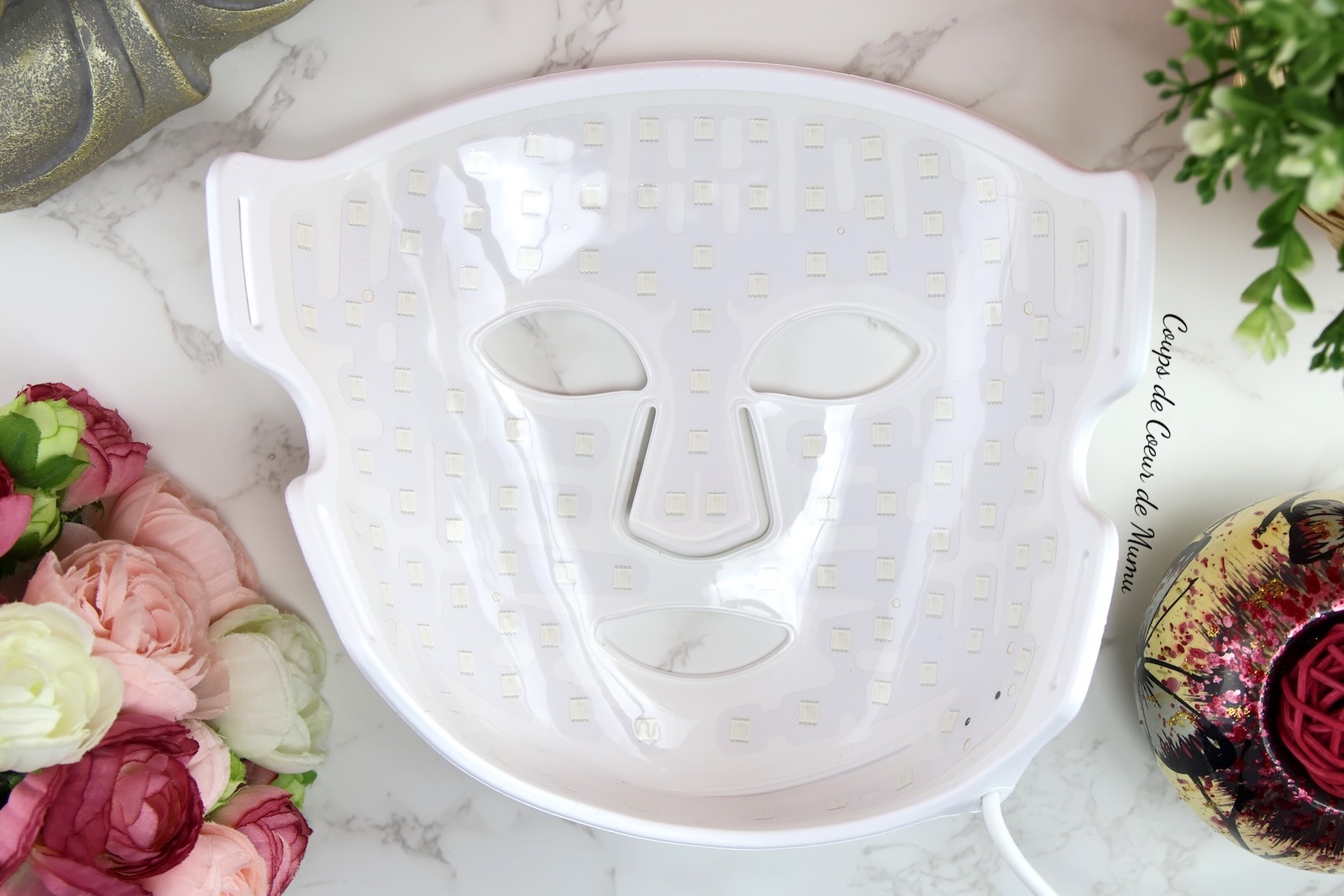Masque led anti-âge