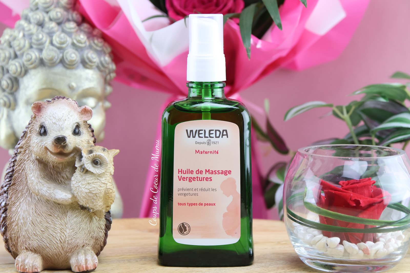 Huile de Massage Vergetures Weleda