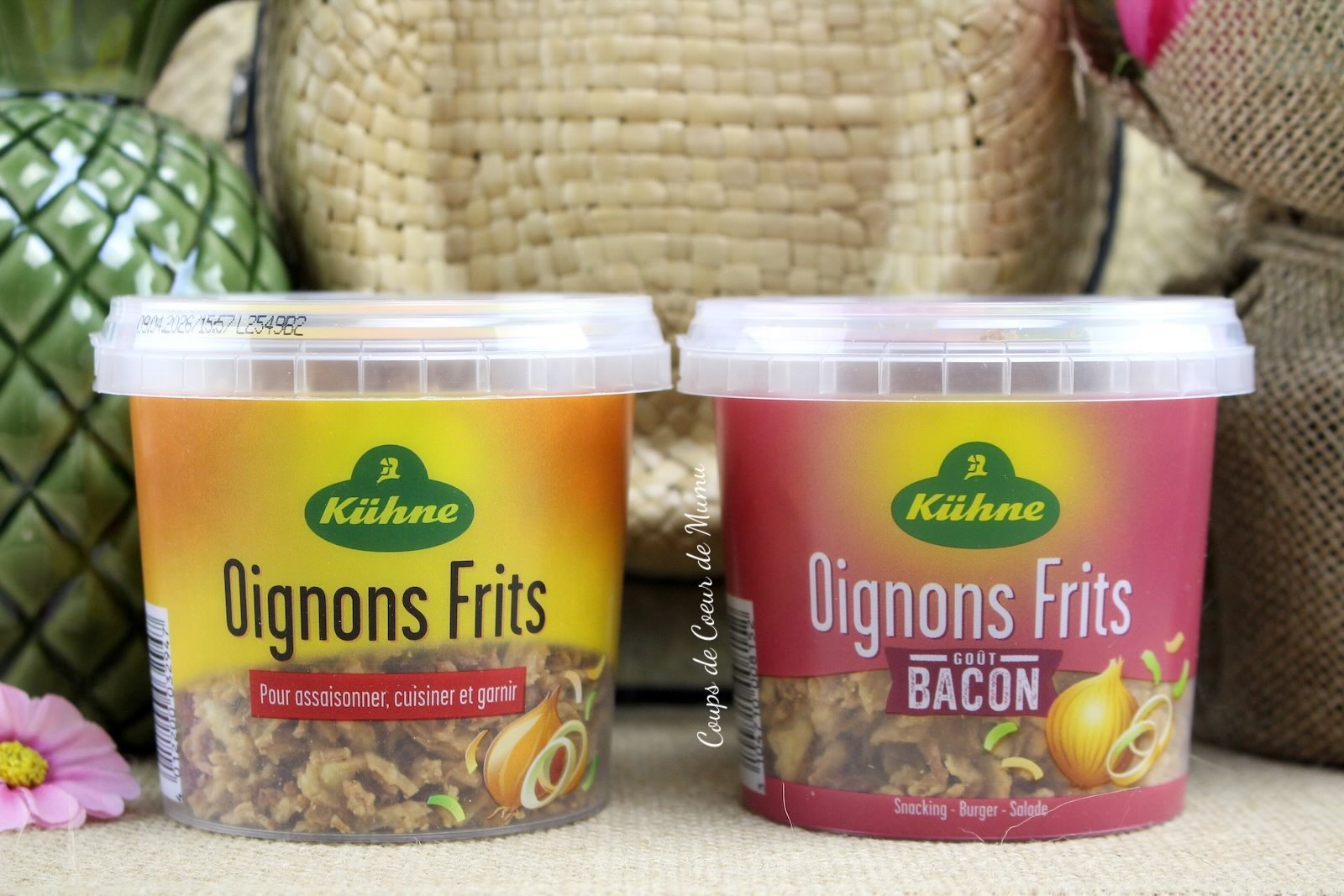 Oignons Frits : l'Original et Goût Bacon Kühne