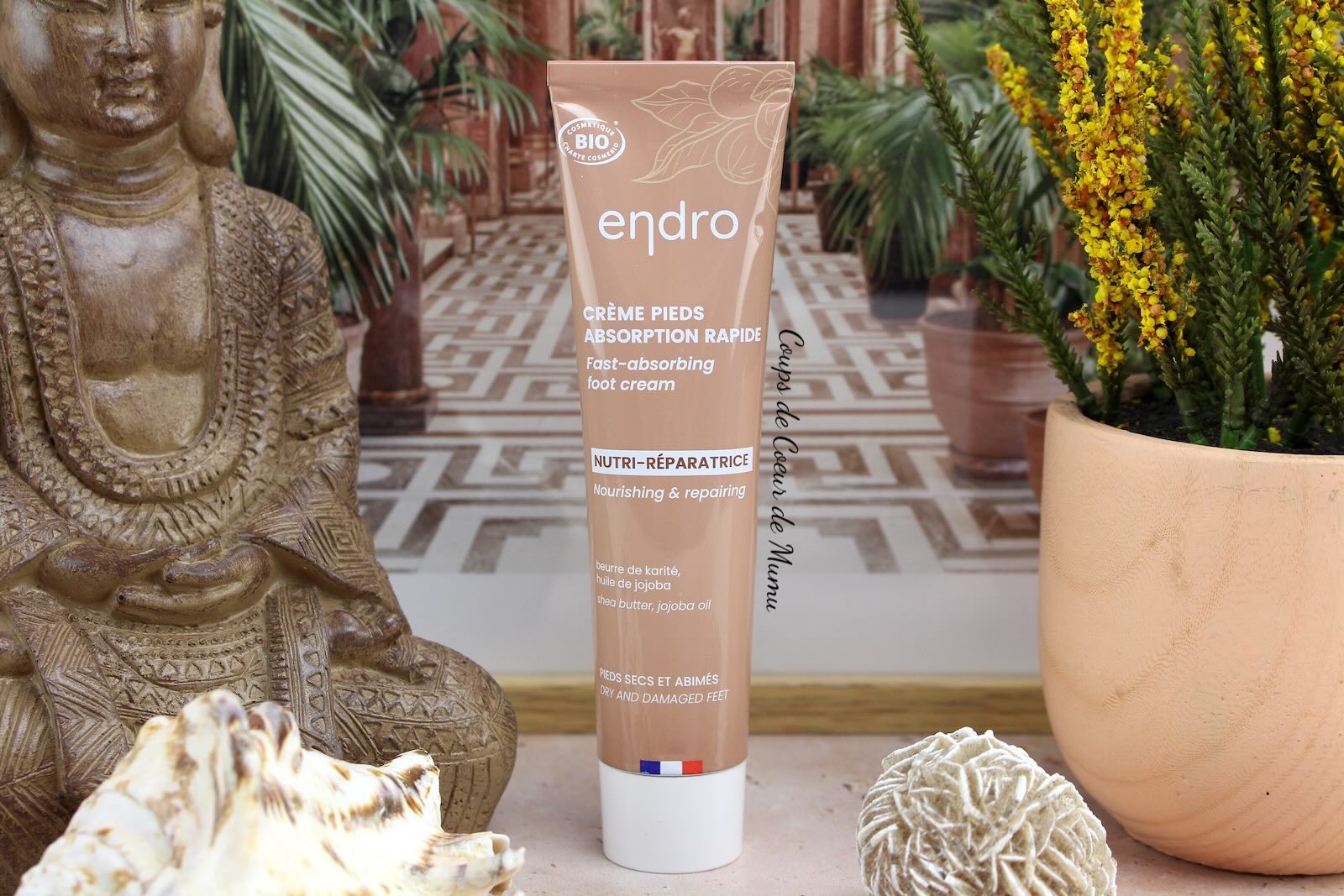 Crème Pieds Nutri-Réparatrice Vanille et Caramel Endro