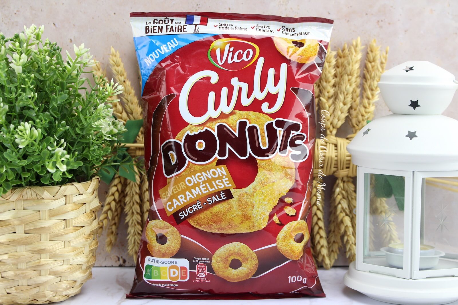 Curly Donuts Oignon Caramélisé Vico