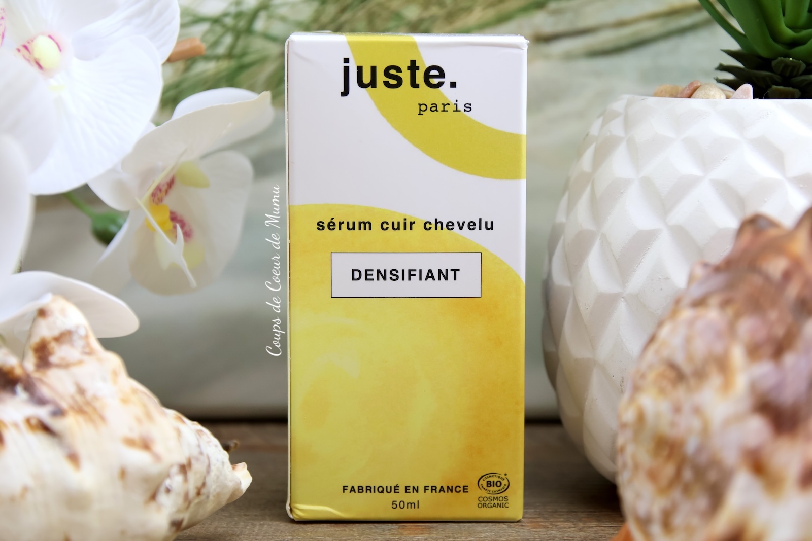 Juste.Paris - Sérum cheveux densifiant cuir chevelu Trophées Cosmébio 2025-2026