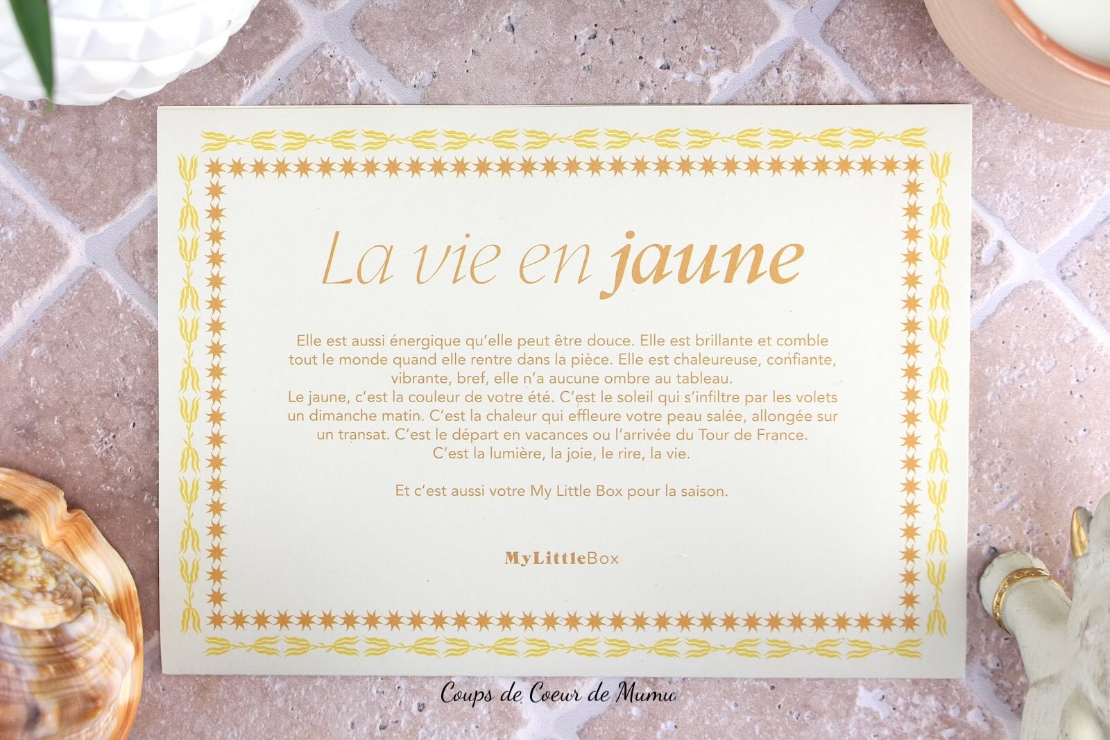 Box Beauté Mode et Lifestyle été 2025