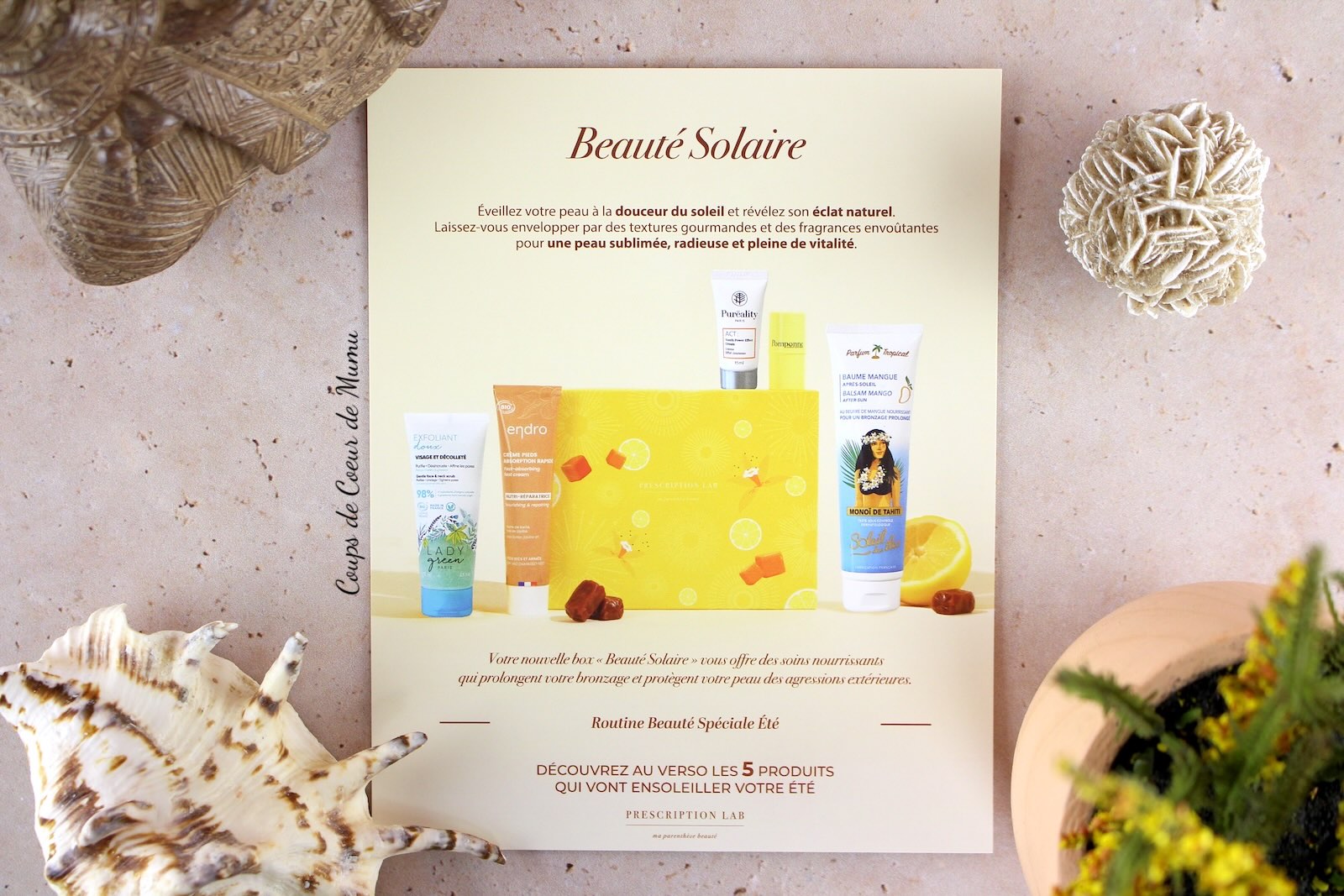Prescription Lab Beauté Solaire Juin 2025