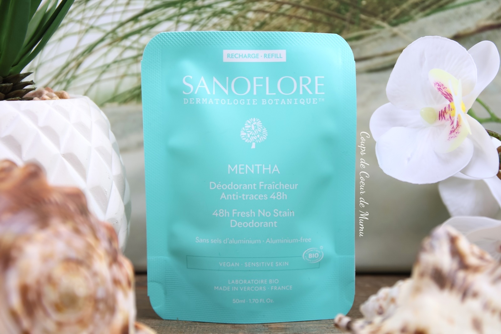 Sanoflore - Déodorant mentha roll-on 48h