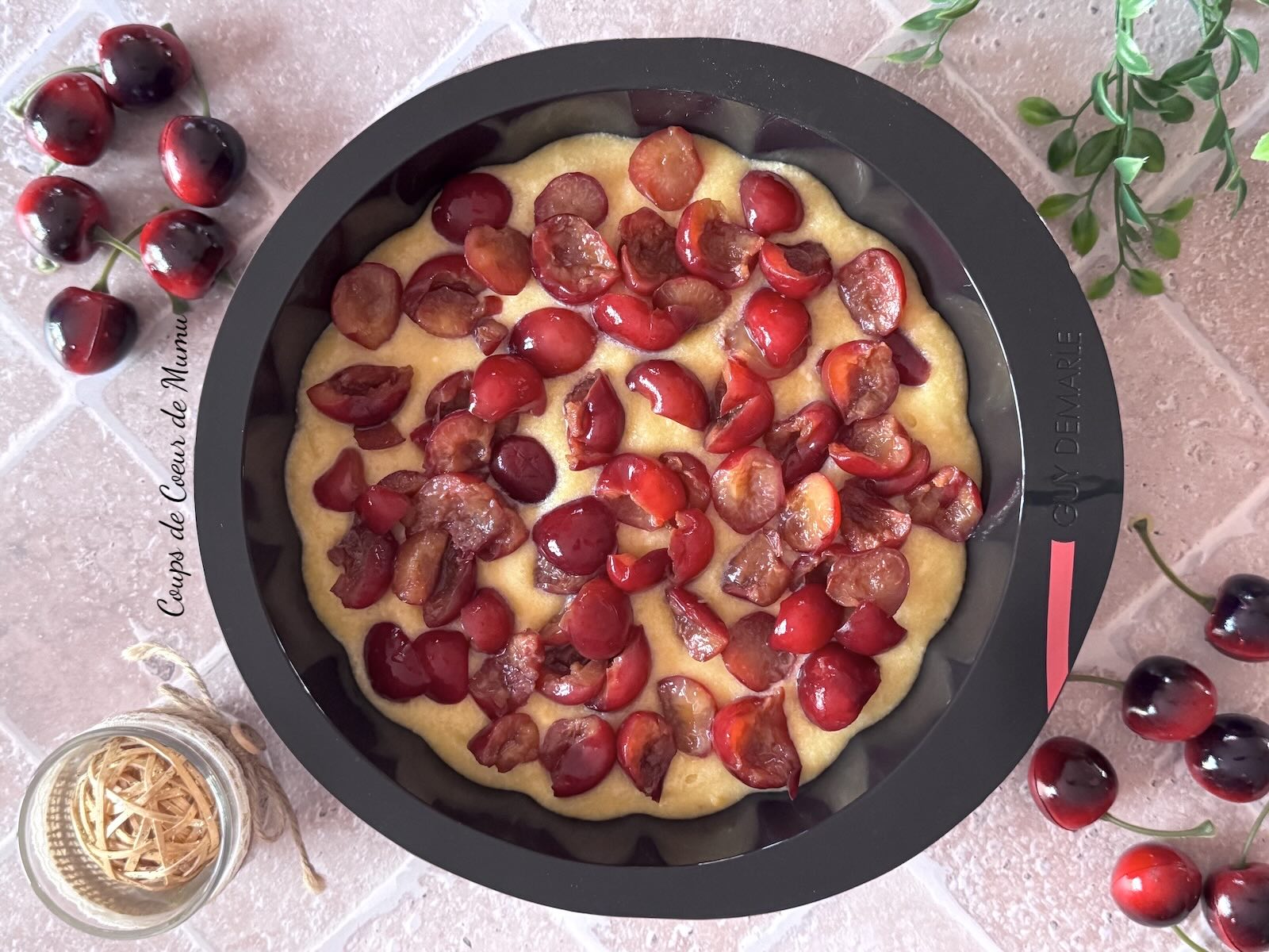Gâteau Cerise Moule Flower Power Guy Demarle