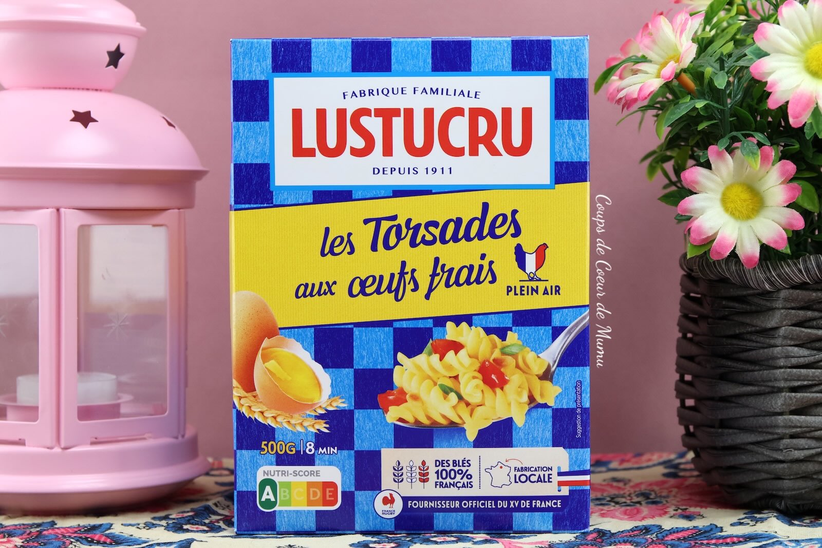 Pâtes Torsades aux Œufs Frais – Lustucru