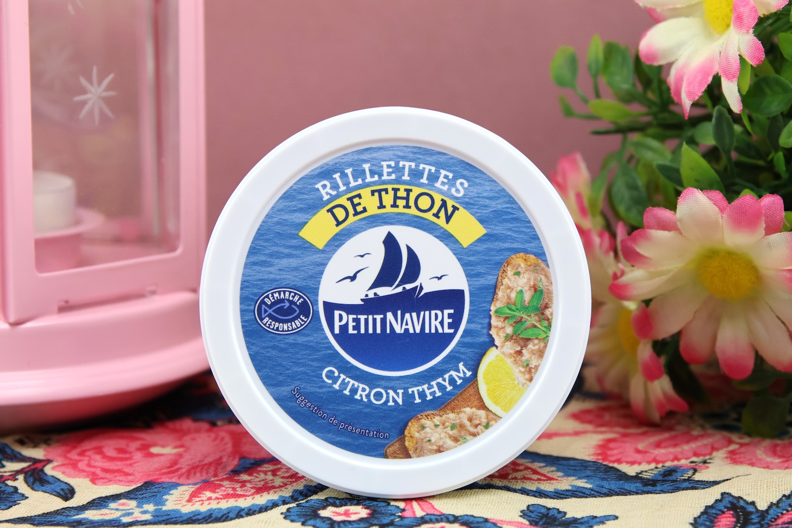 Rillettes de Thon Citron Thym – Petit Navire