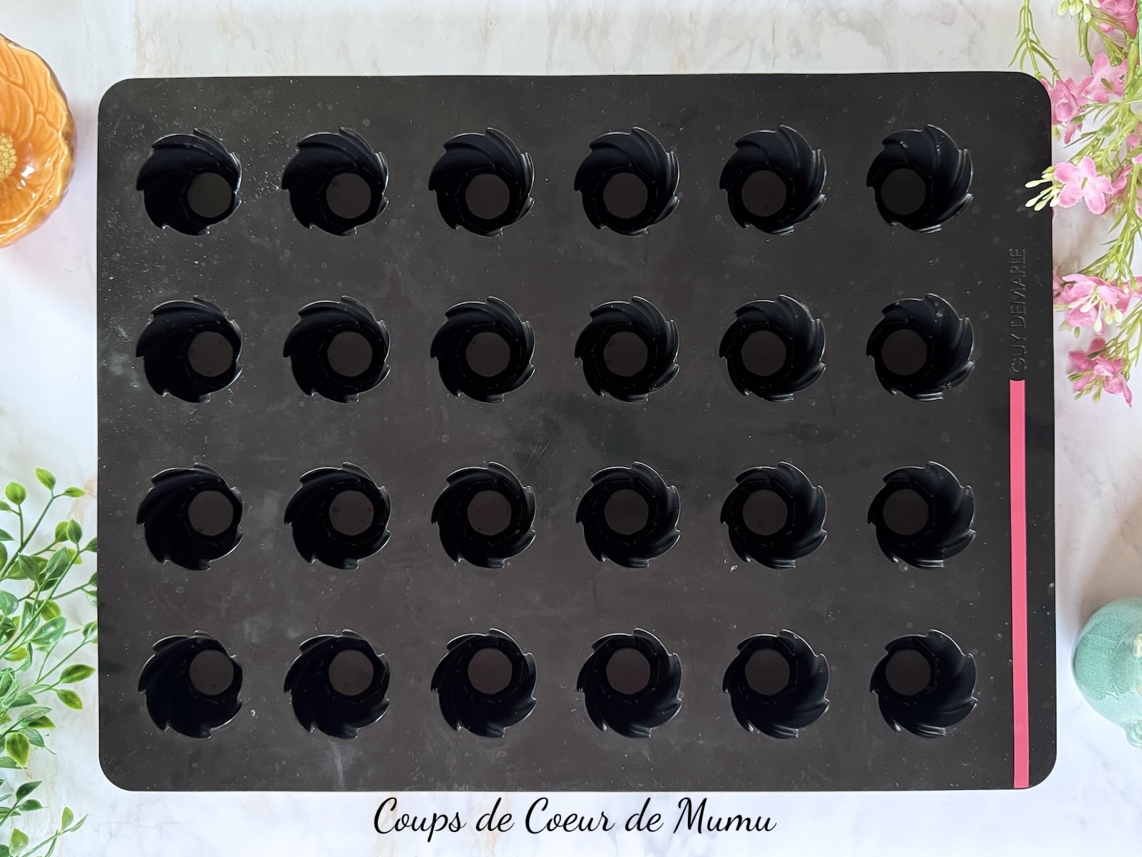 Recette avec Moule 24 Spirales Guy Demarle