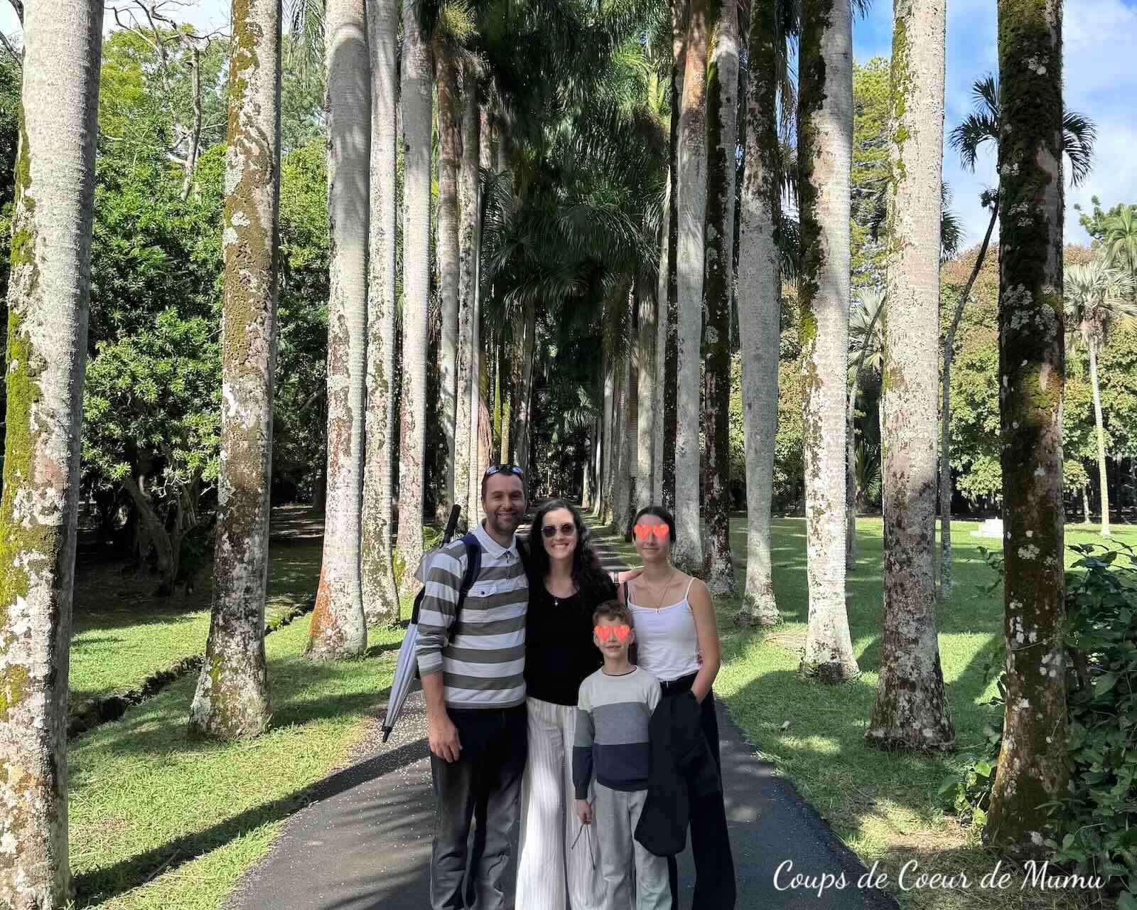 Voyage en Famille Île Maurice Jardin de Pamplemousses