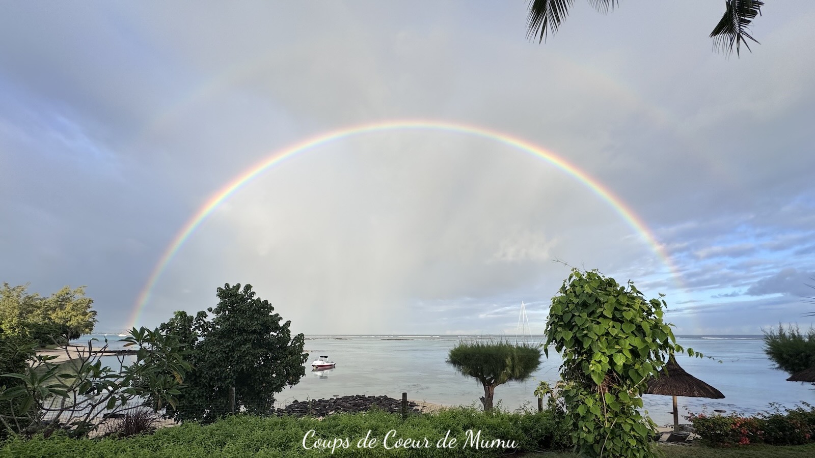 Double arc-en-ciel Île Maurice