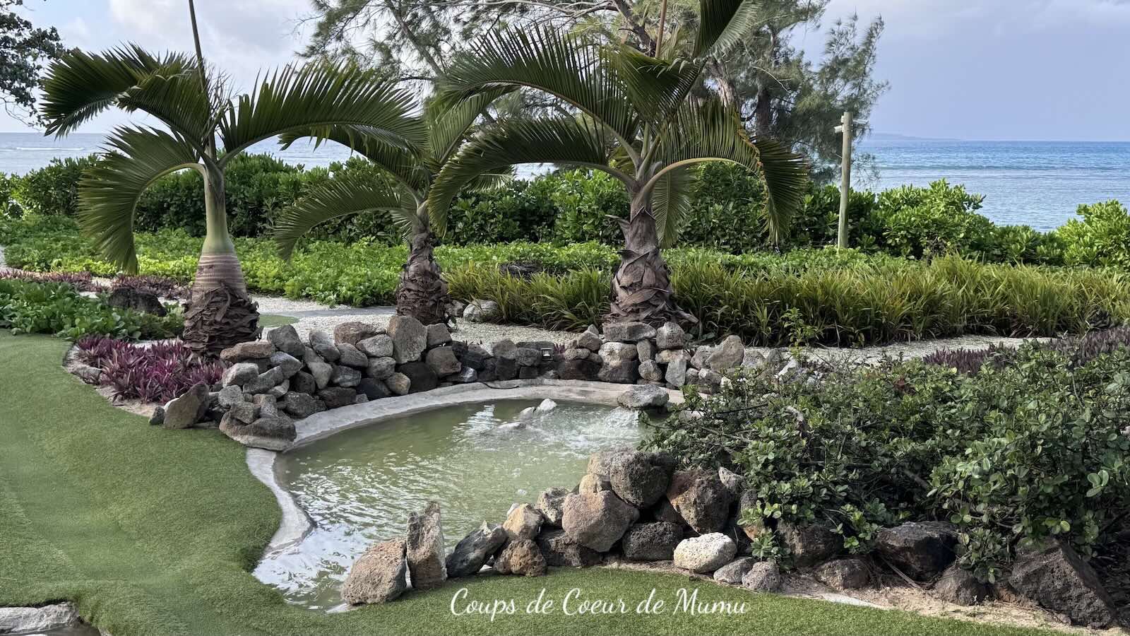 Mini golf hôtel Le Canonnier Beachcomber Île Maurice