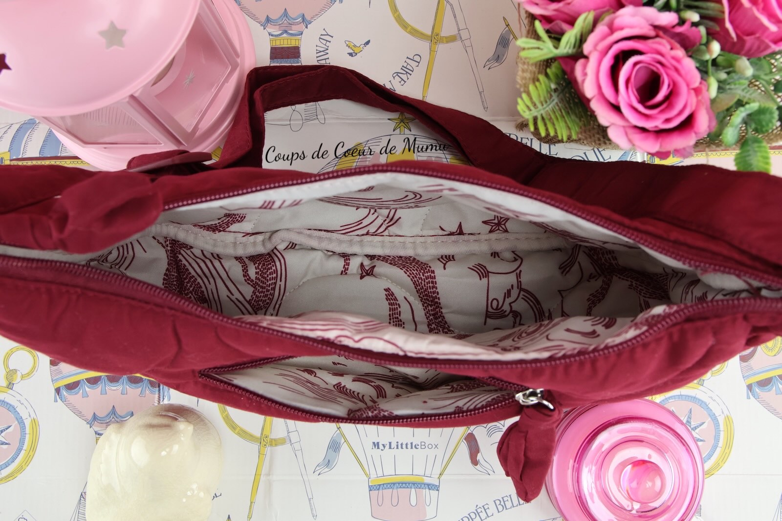 Banane rouge matelassée My Little Box