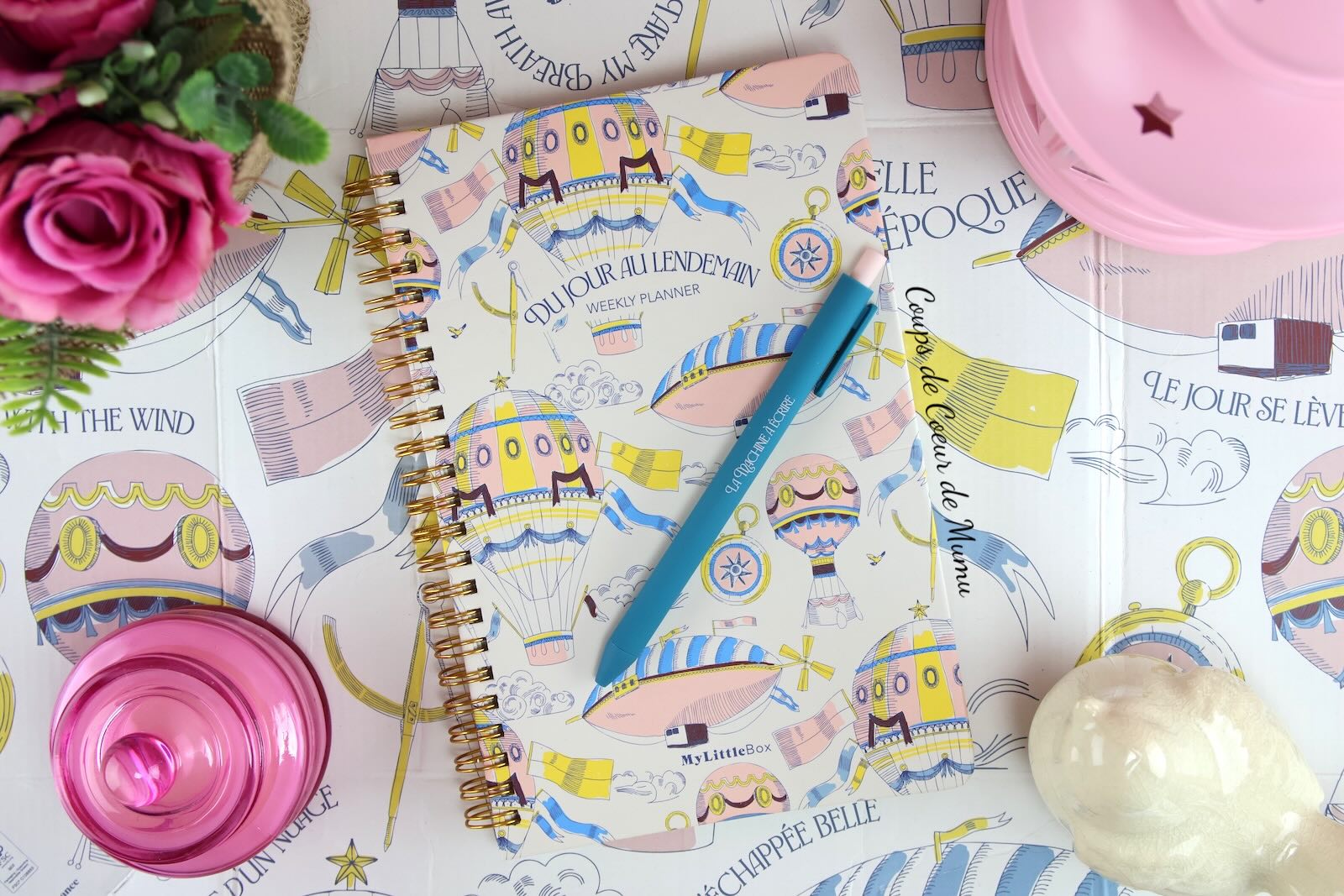 Agenda et stylo My Little Box Août Septembre 2025