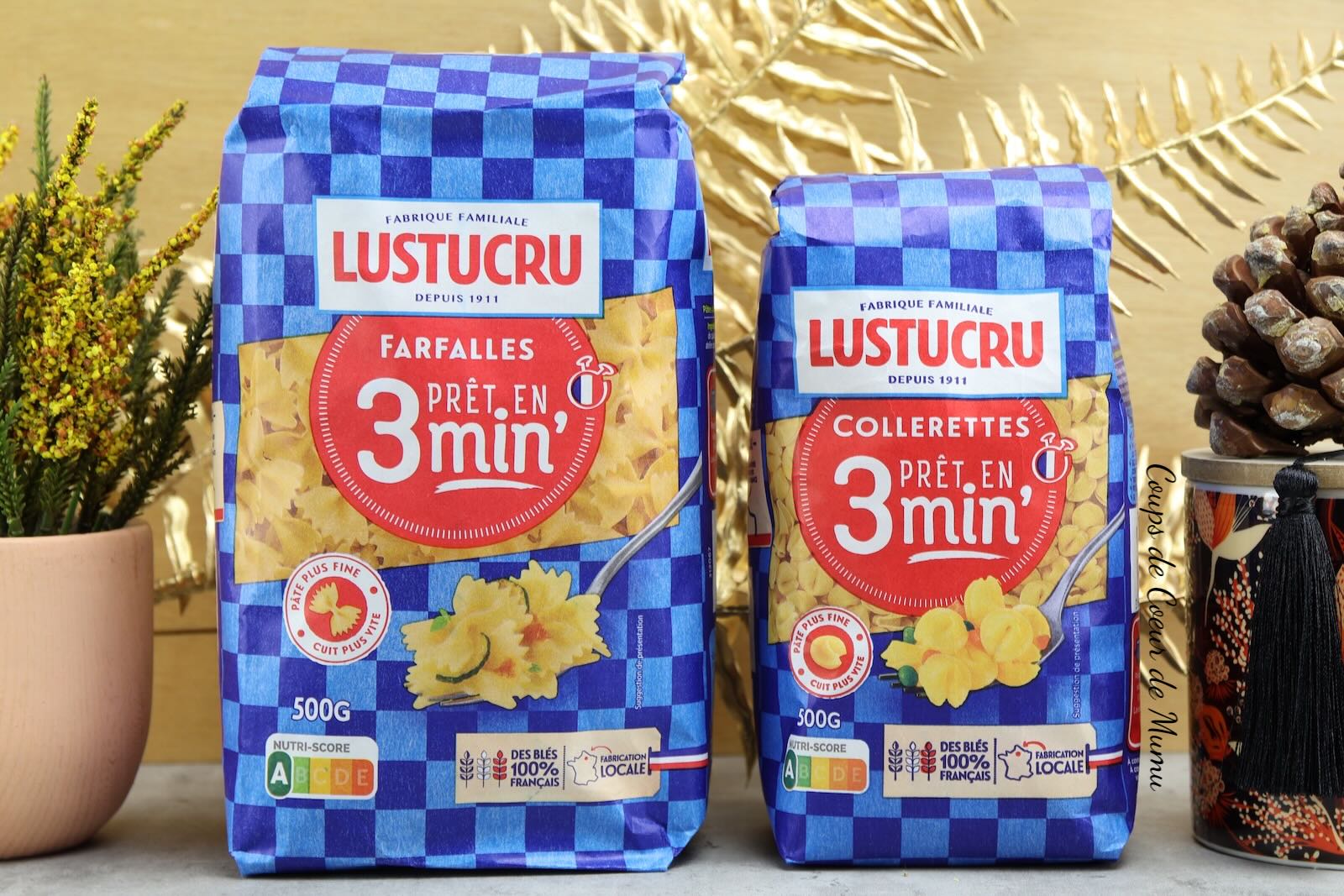 Collerettes et Farfalle Lustucru