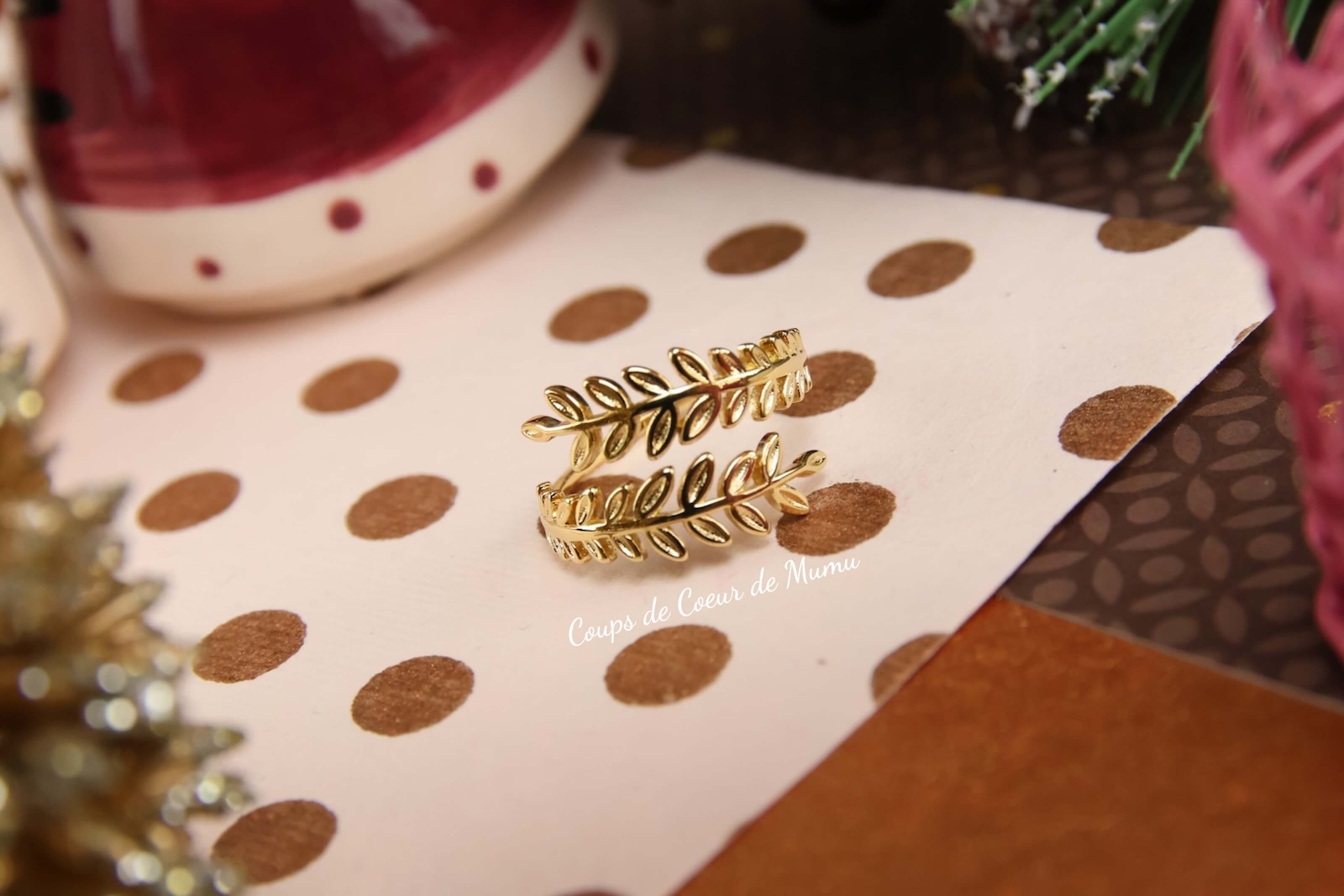 Avis bague dorée Coups de Coeur de Mumu
