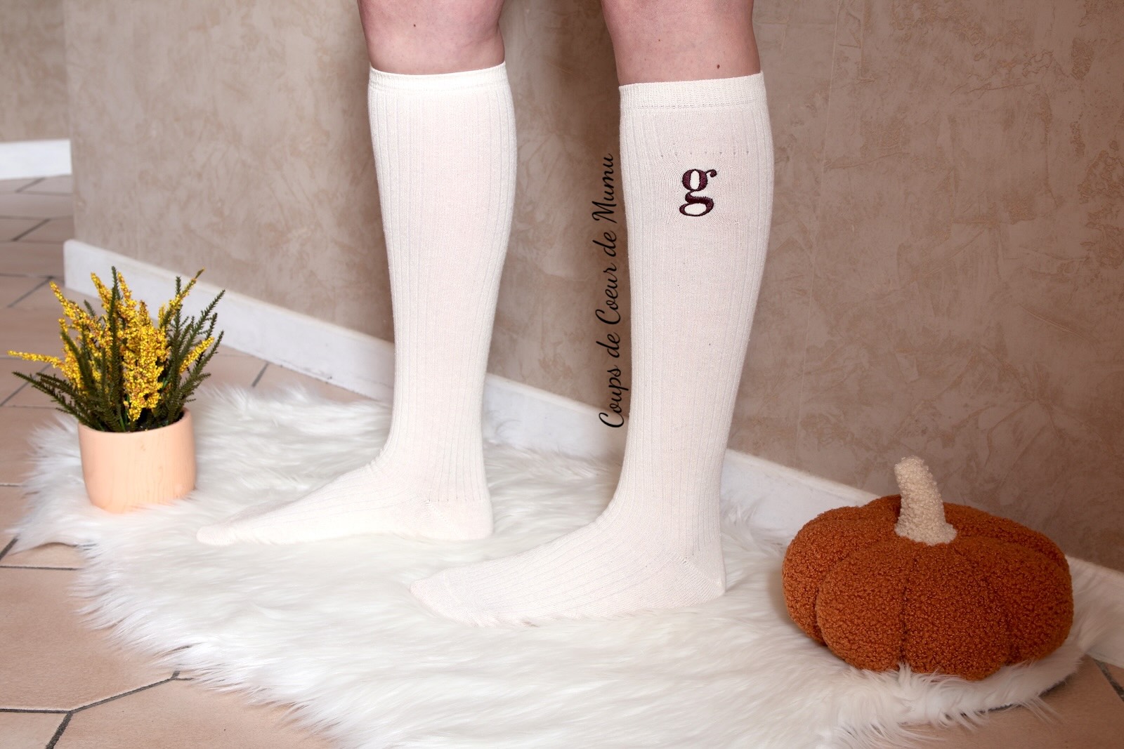 Chaussettes Céleste Gambettes Box Octobre 2025