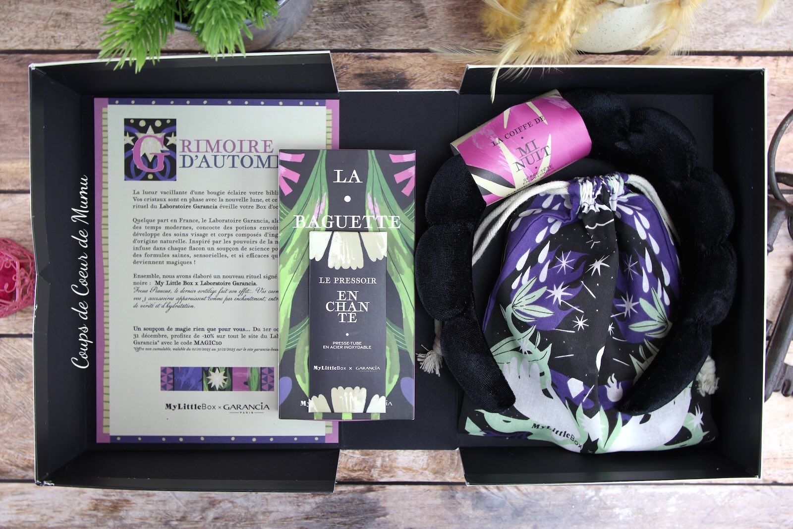My Little Box x Garancia – Octobre 2025 : Le Grimoire d’Automne