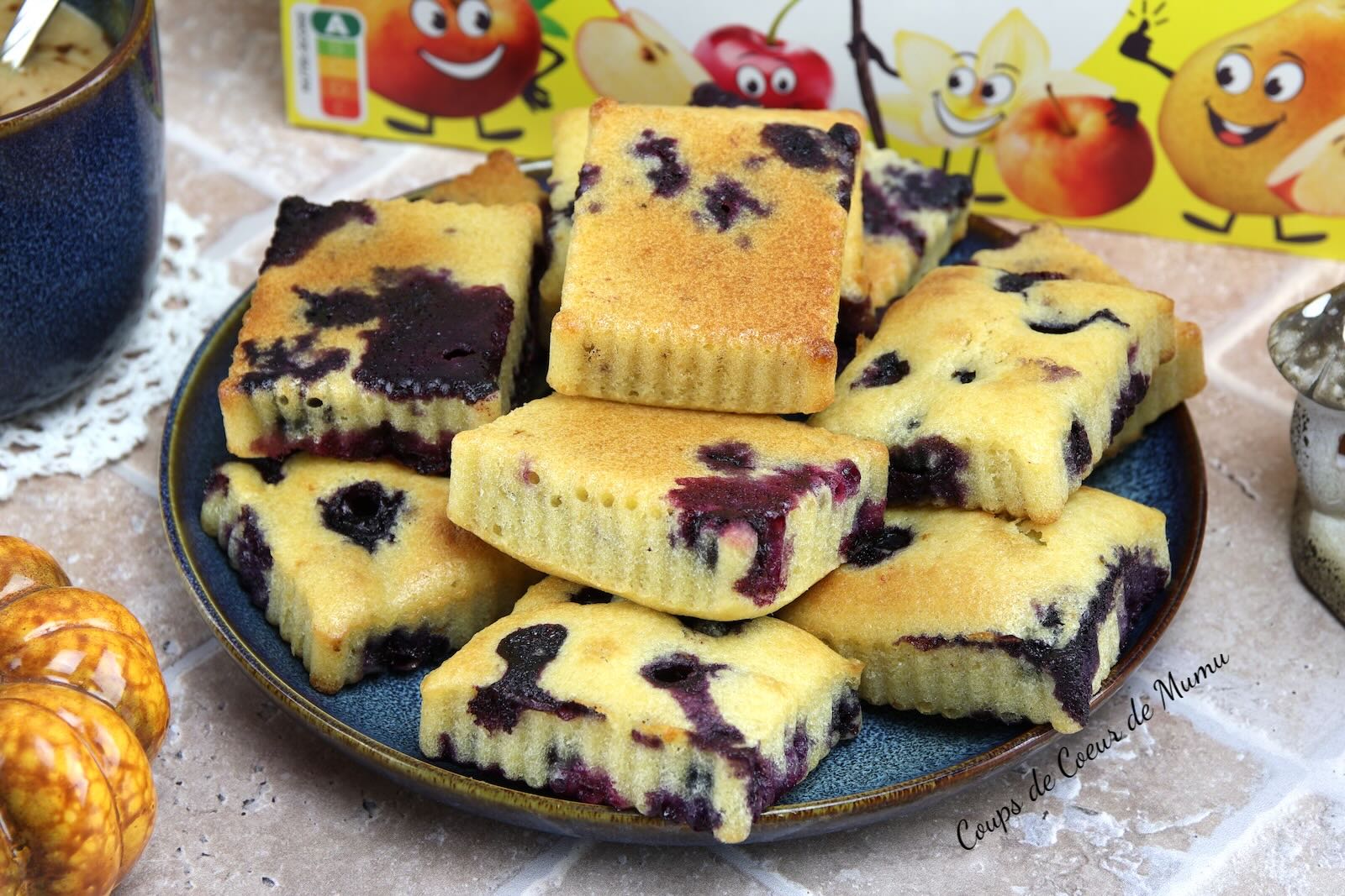 Recette Moelleux Myrtilles Conseillère Guy Demarle