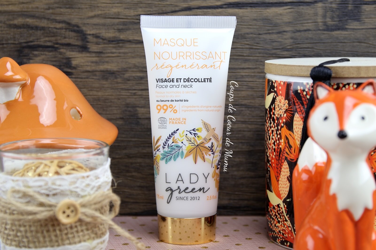 Masque Nourrissant Régénérant – Lady Green
