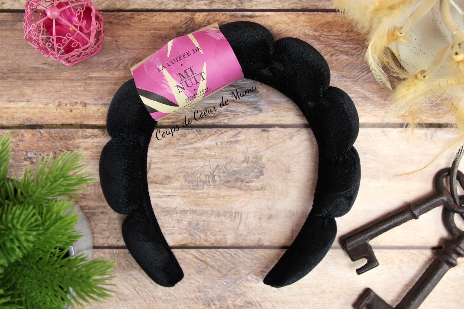 serre-tête en matière recyclée