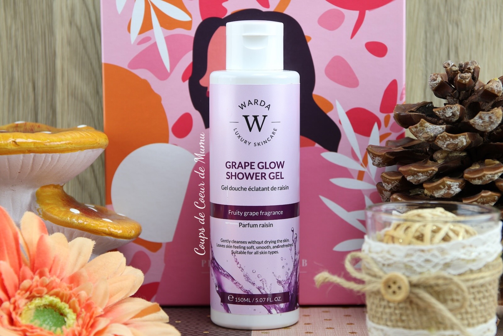 Warda – Gel Douche Parfum Raisin