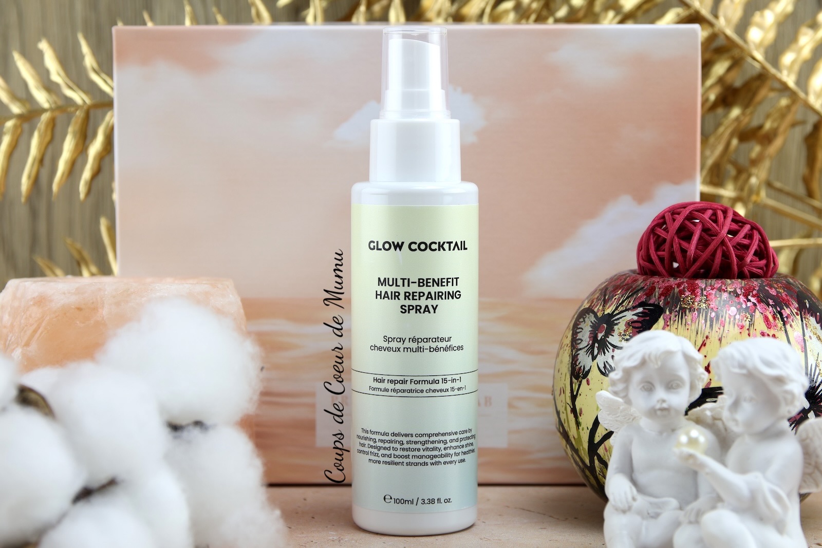 Glow Cocktail – Lotion Capillaire Spray sans Rinçage Parfum Fruité